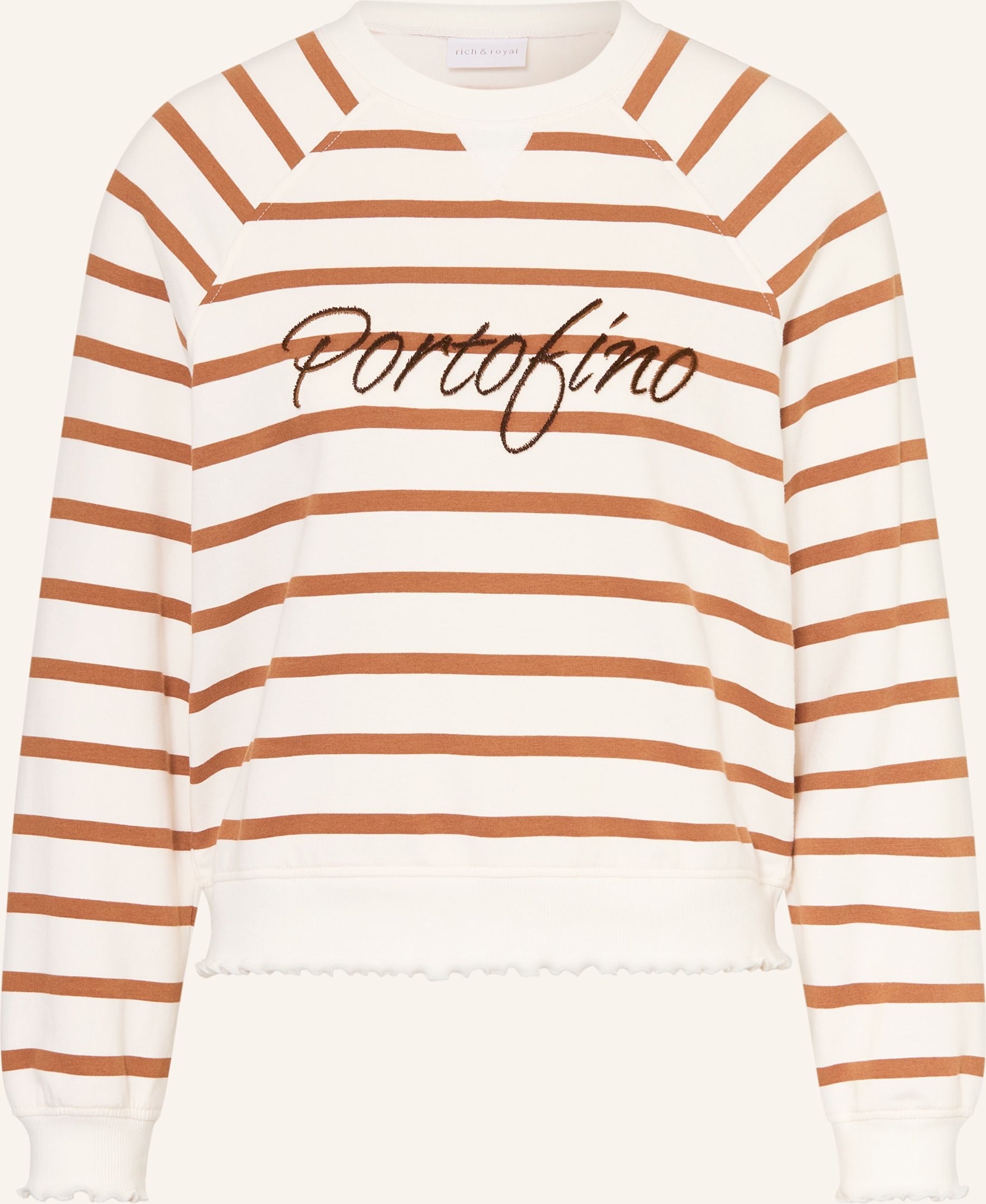 Rich & Royal Sweatshirt braun