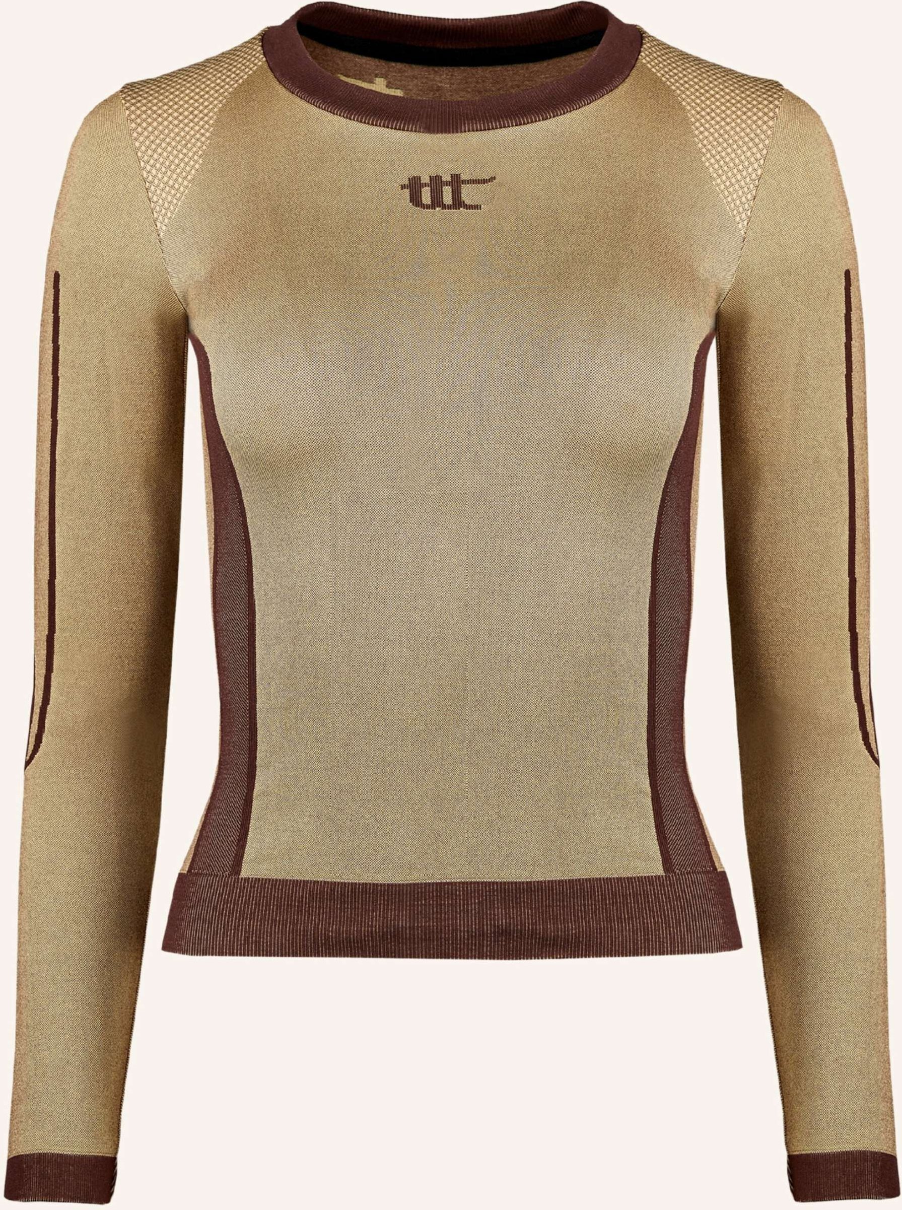 To The Top Long Sleeve Seamless braun