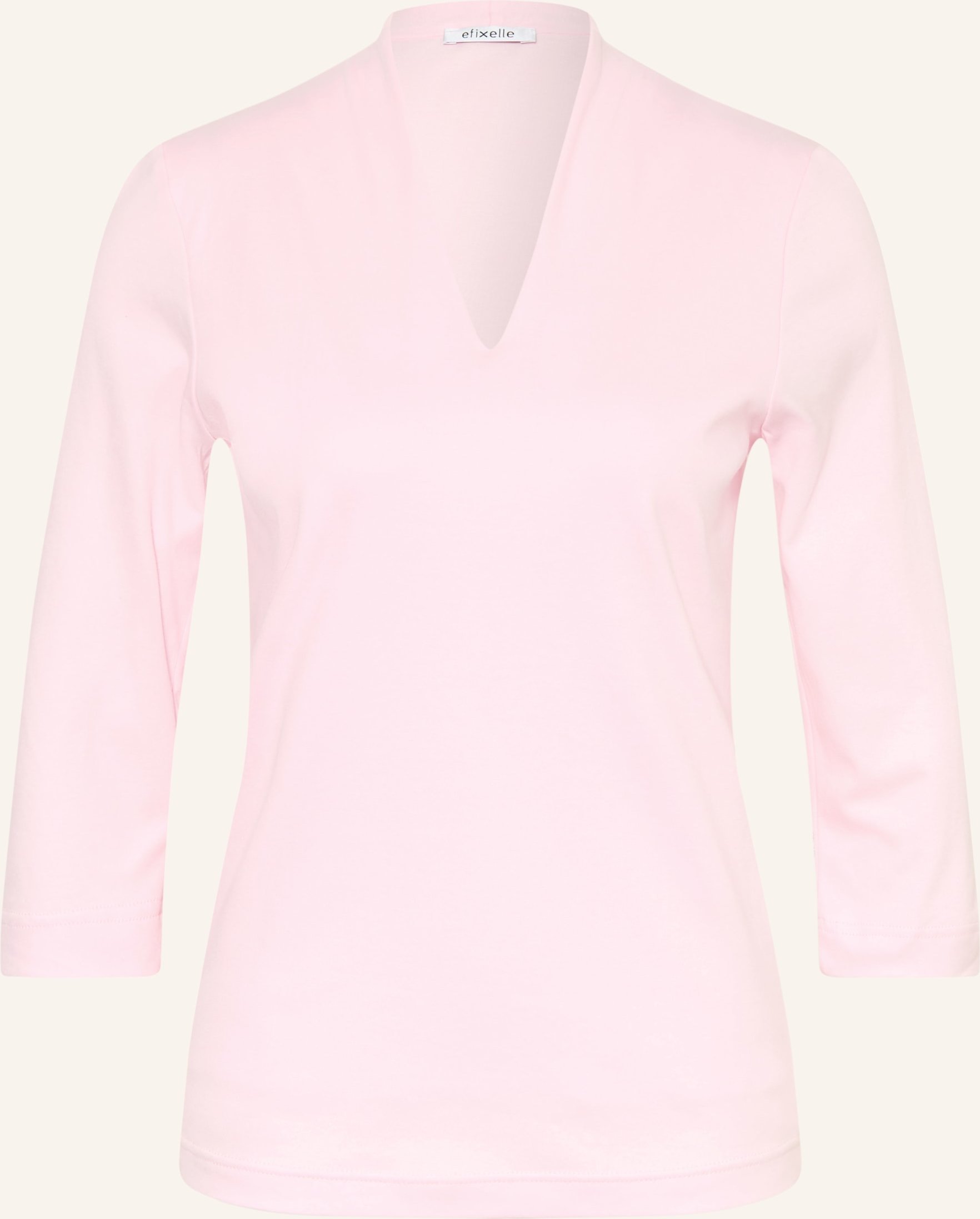 Efixelle Shirt Mit 3/4-Arm rosa