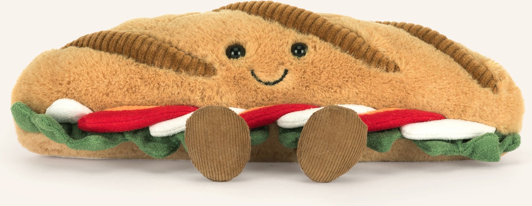 Jellycat Plüsch-Spielzeug Amuseables Caprese Baguette beige