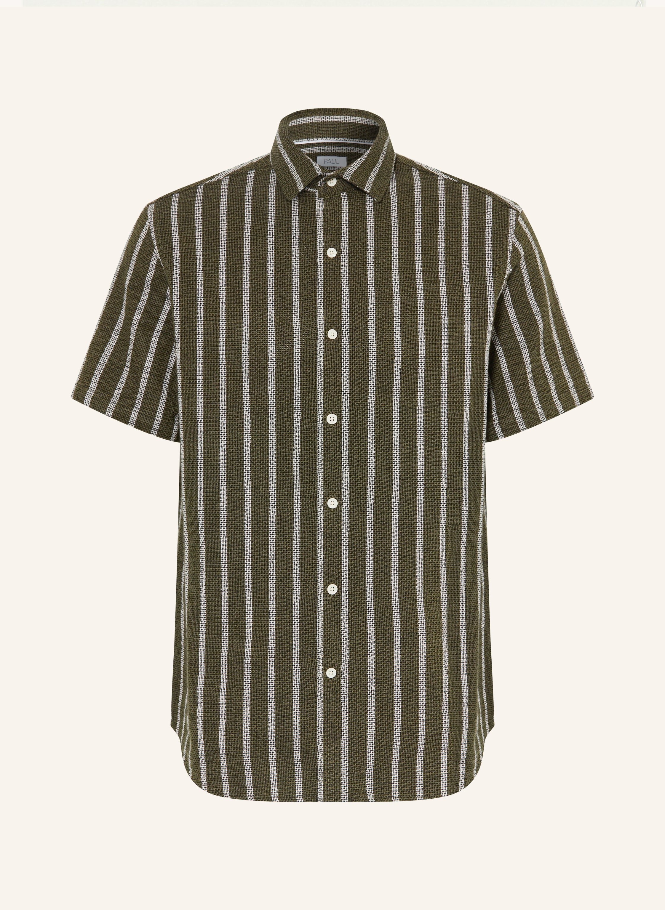 Paul Kurzarm-Hemd Comfort Fit gruen