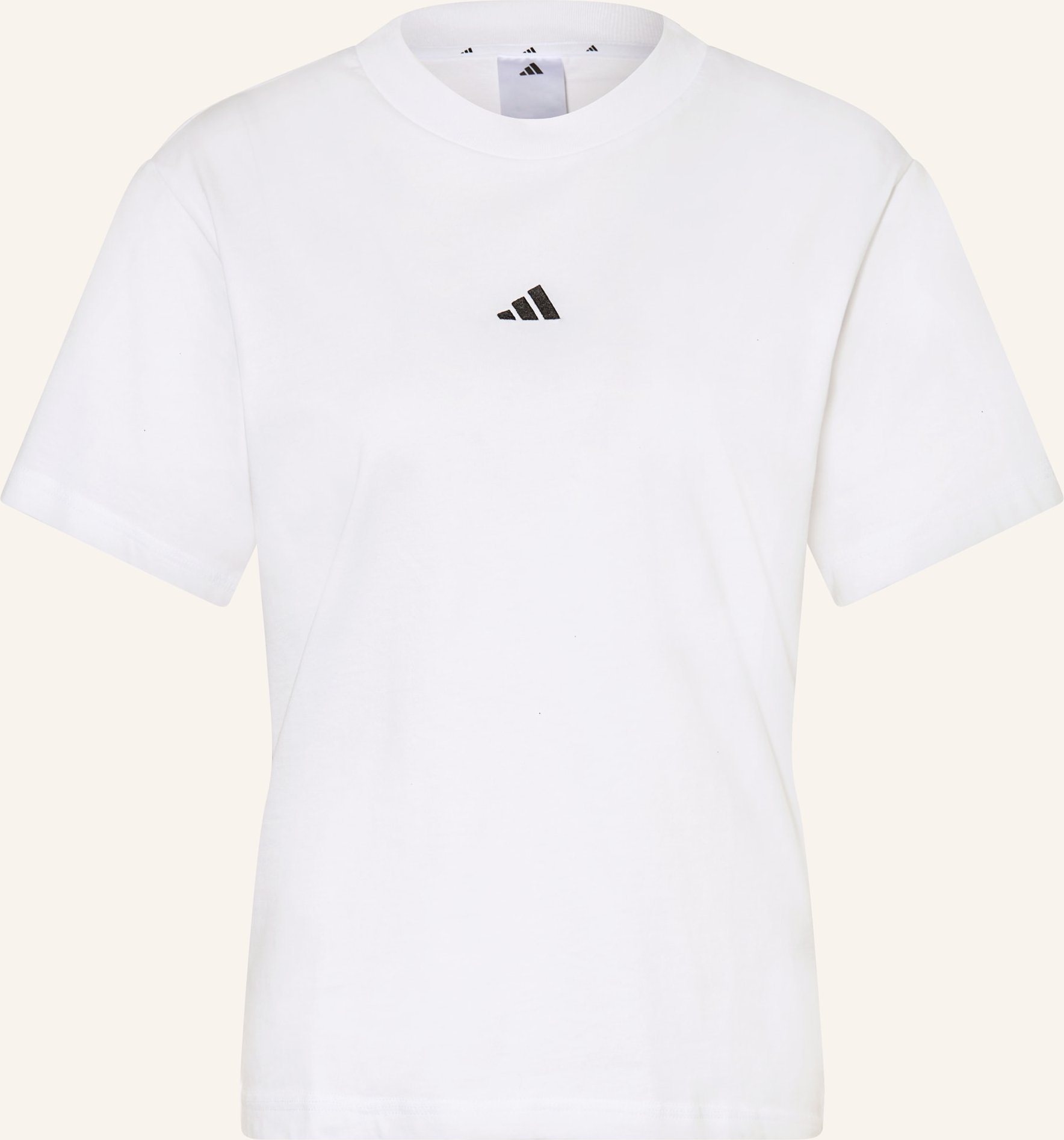 Adidas T-Shirt Essentials Small Logo weiss
