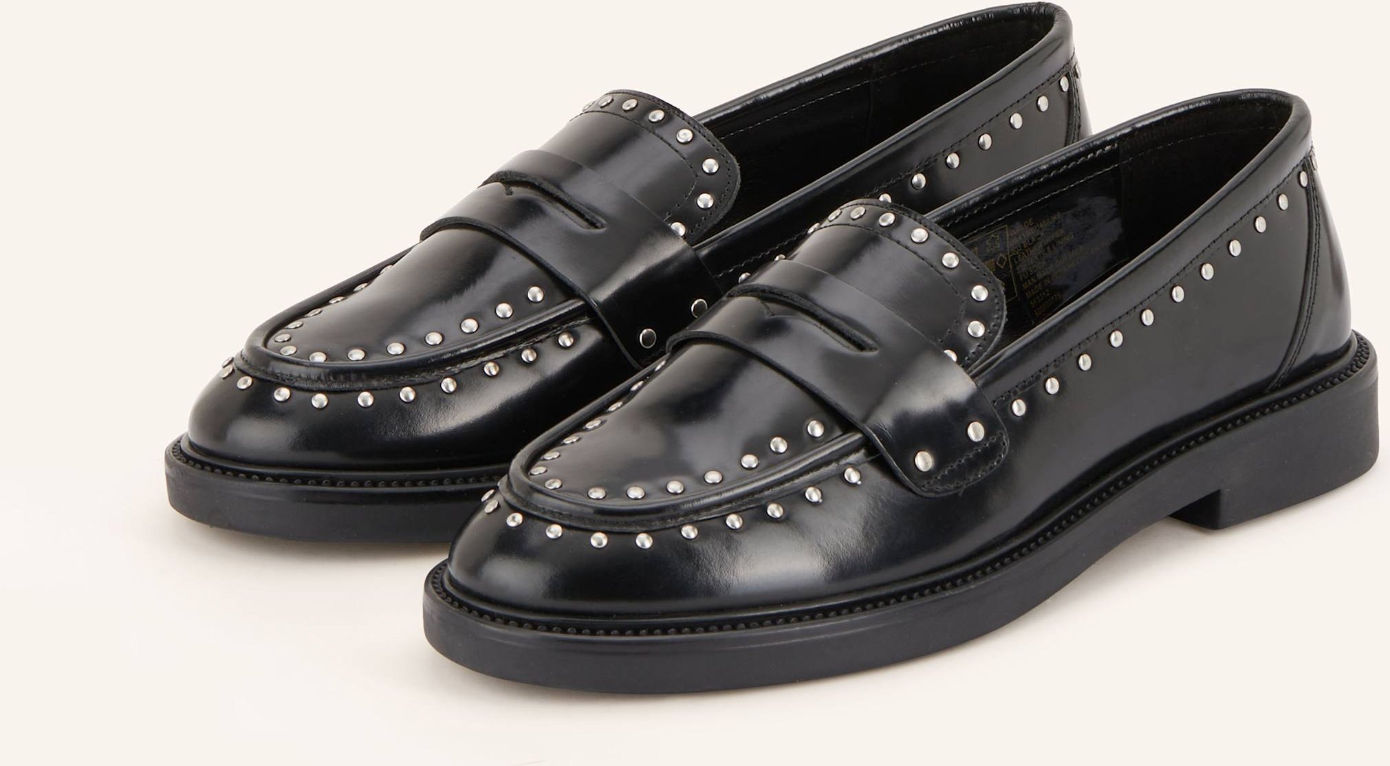 Thumbnail - Steve Madden Penny-Loafer Harloe Mit Nieten schwarz