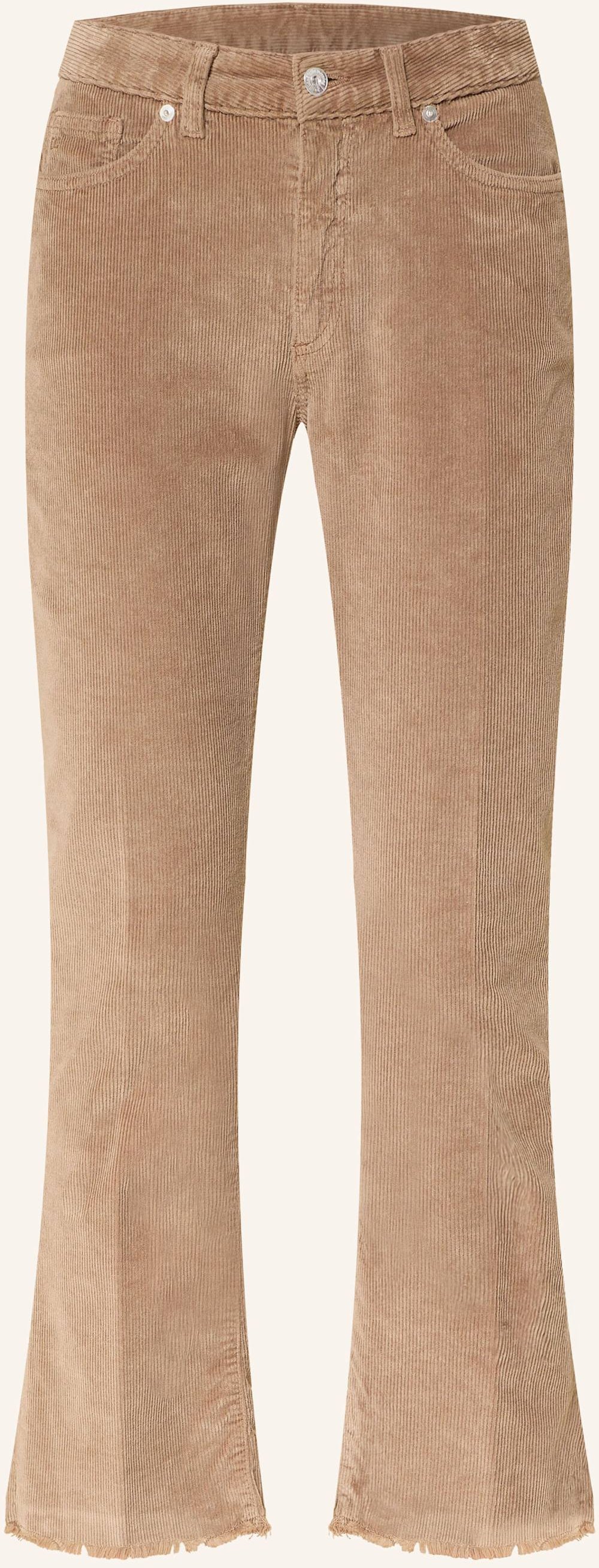 Nine:Inthe:Morning 7/8-Cordhose Easy Kick beige