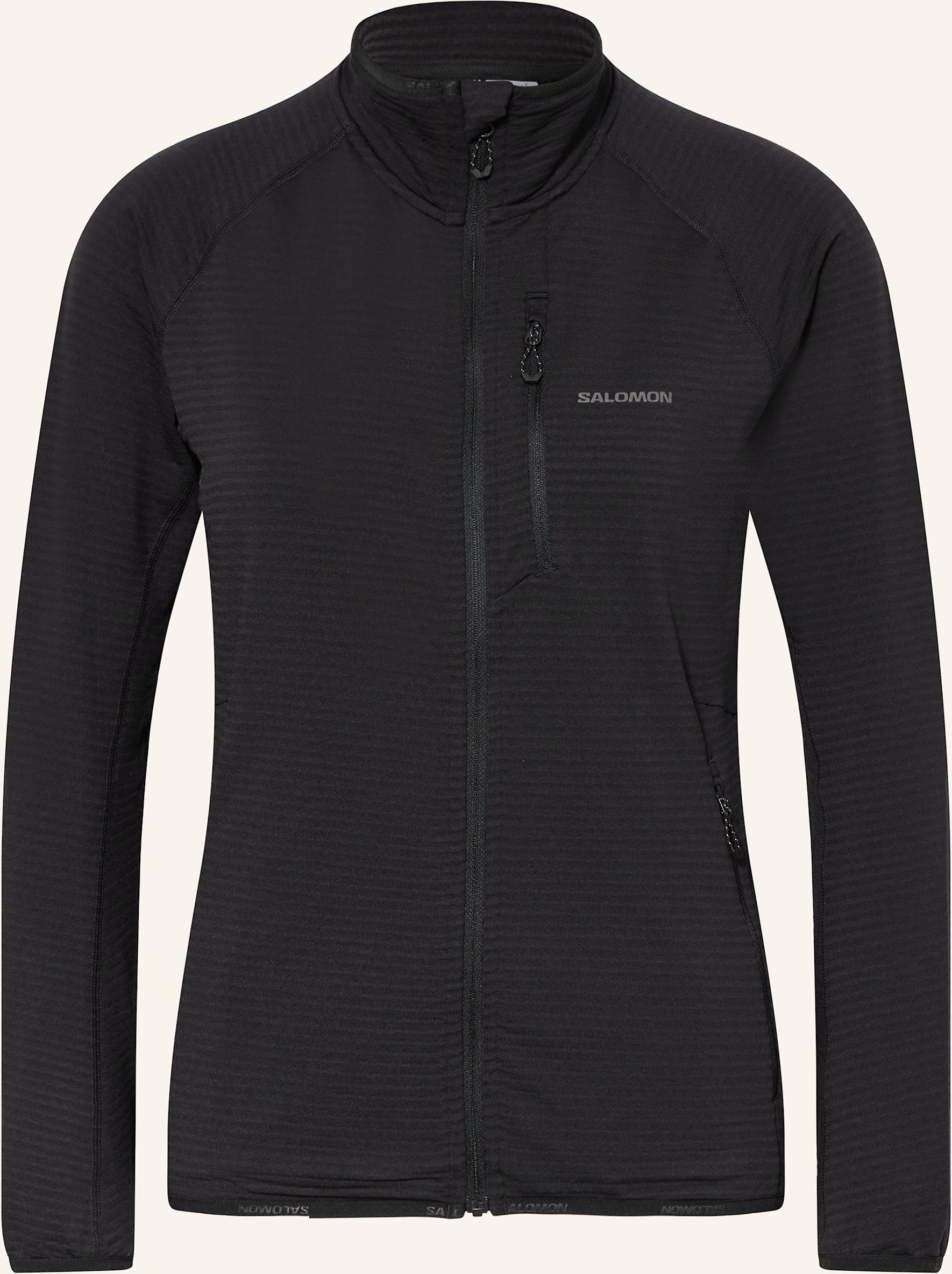 Thumbnail - Salomon Midlayer-Jacke Essential Lightwarm schwarz