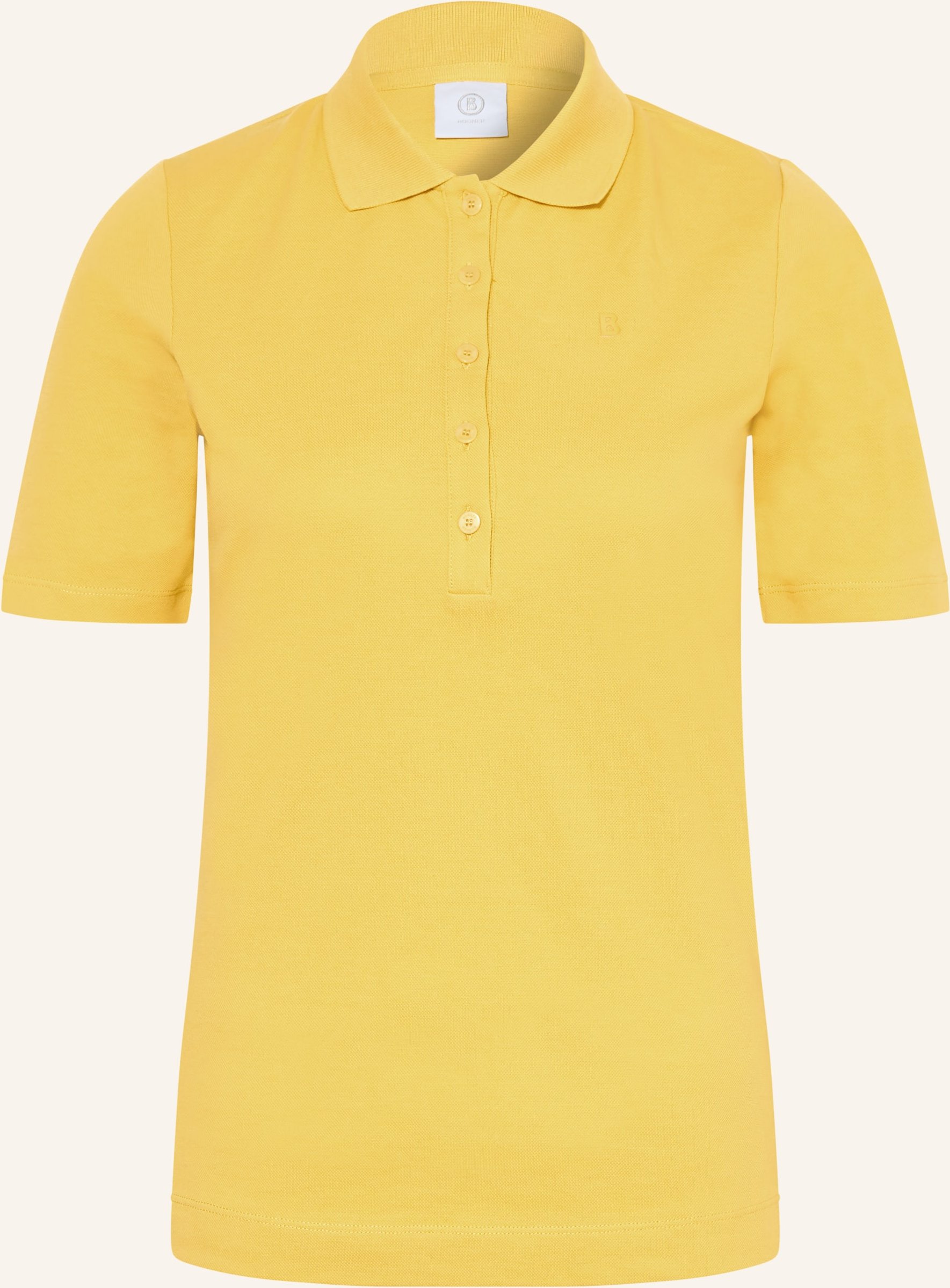 Bogner Piqué-Poloshirt Malika gelb