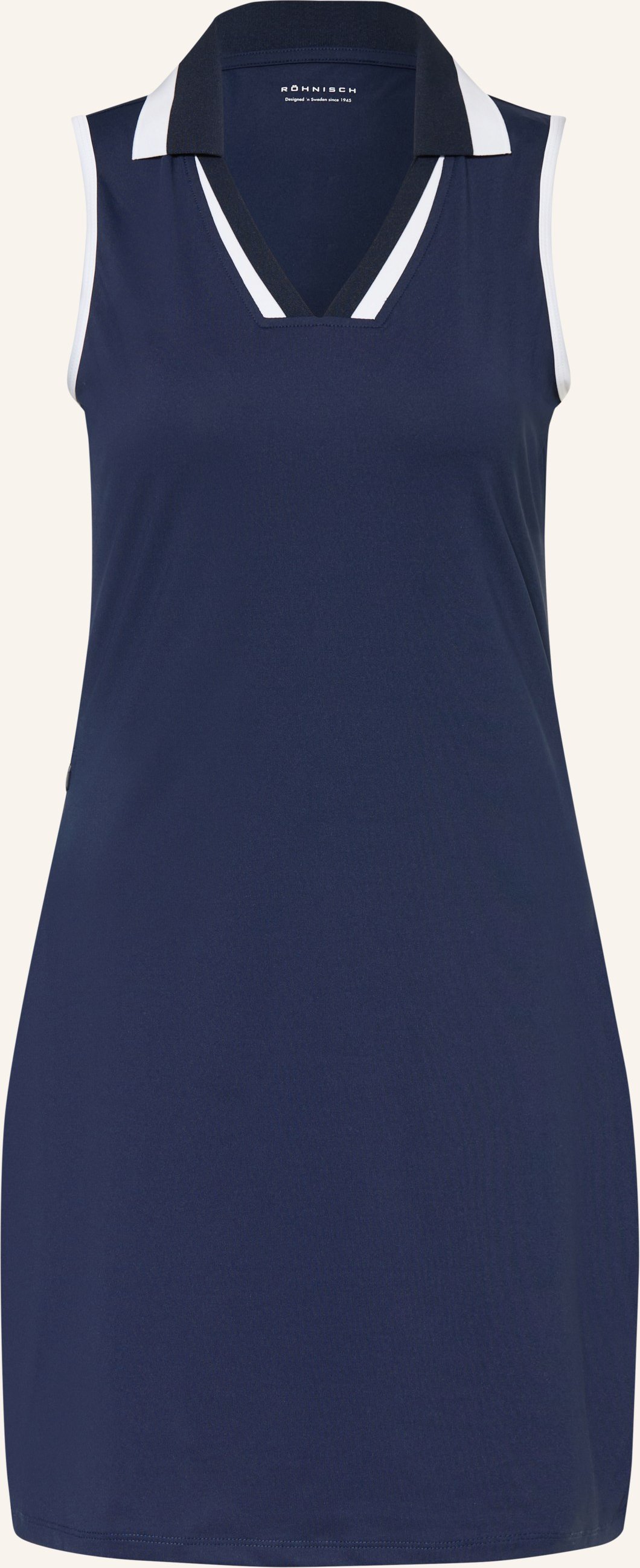 Röhnisch Polokleid blau