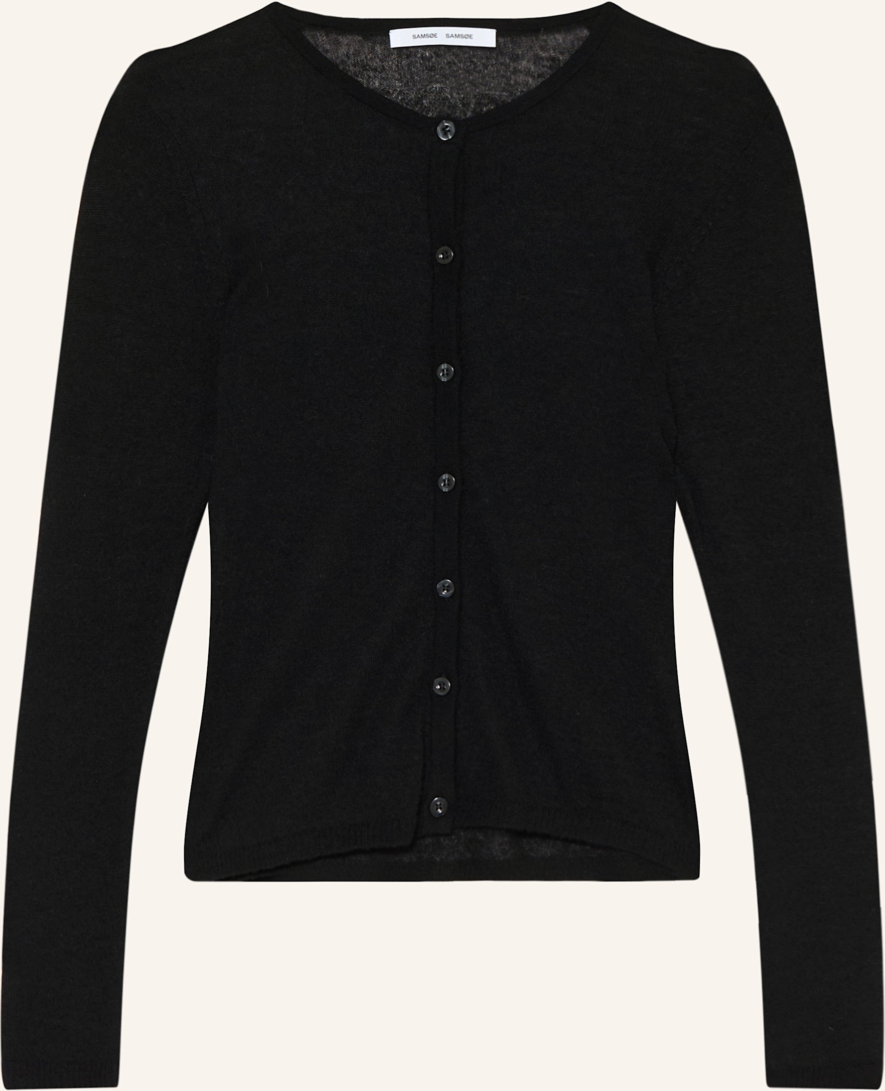 Samsøe Samsøe Strickjacke Sarose schwarz