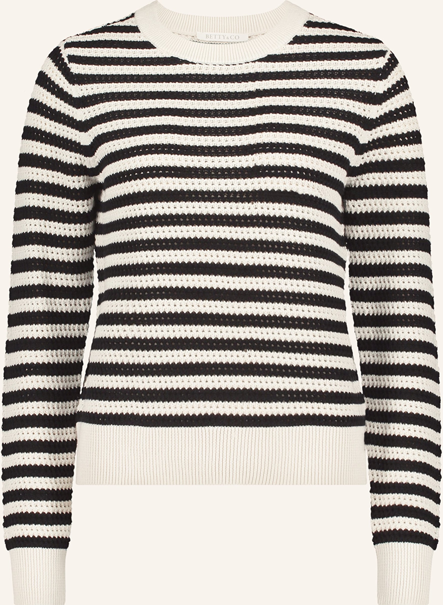Betty&Co Pullover schwarz