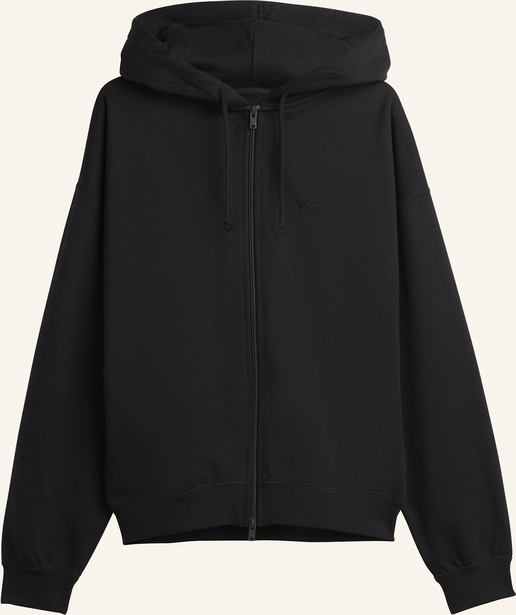 Y-3 Y-3 Brushed Terry Kapuzenjacke schwarz