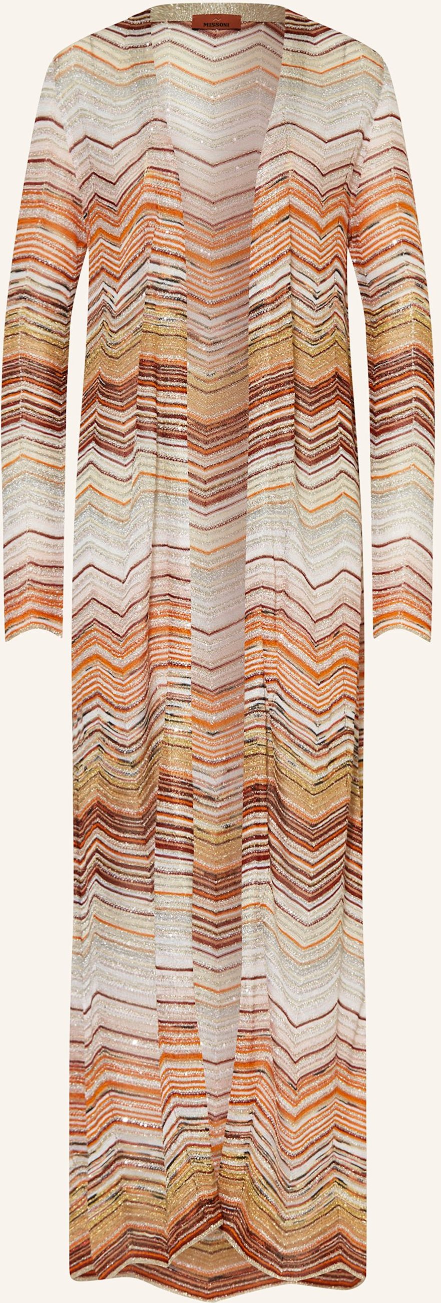 Missoni Strickhülle Mit Glitzergarn Und Pailletten rosa