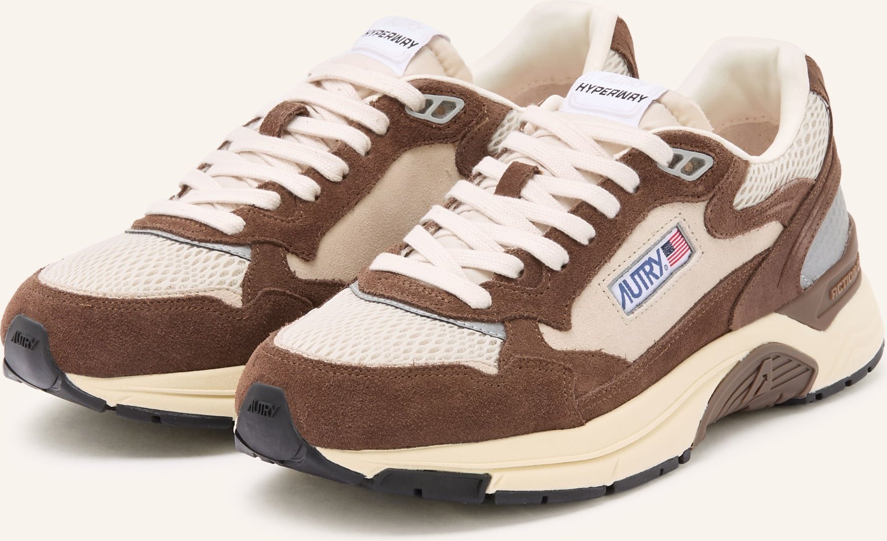 Autry Sneaker Hyperway Low Sa braun