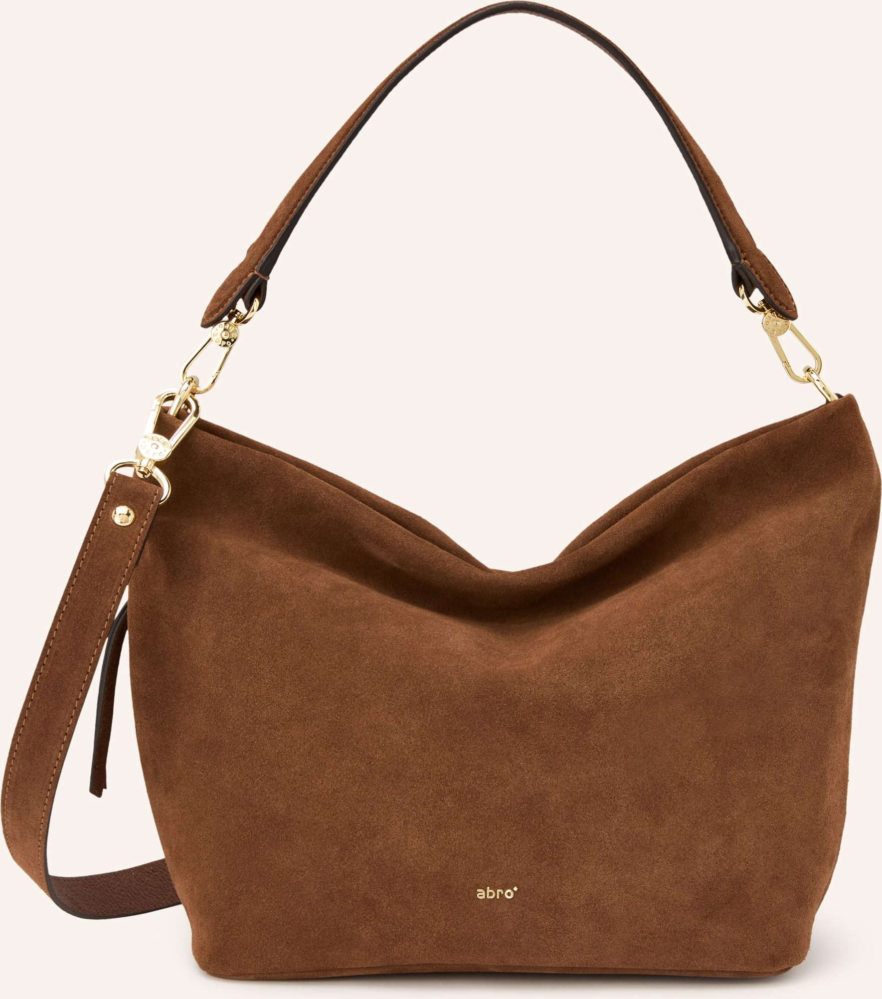 Abro Schultertasche Ebony braun