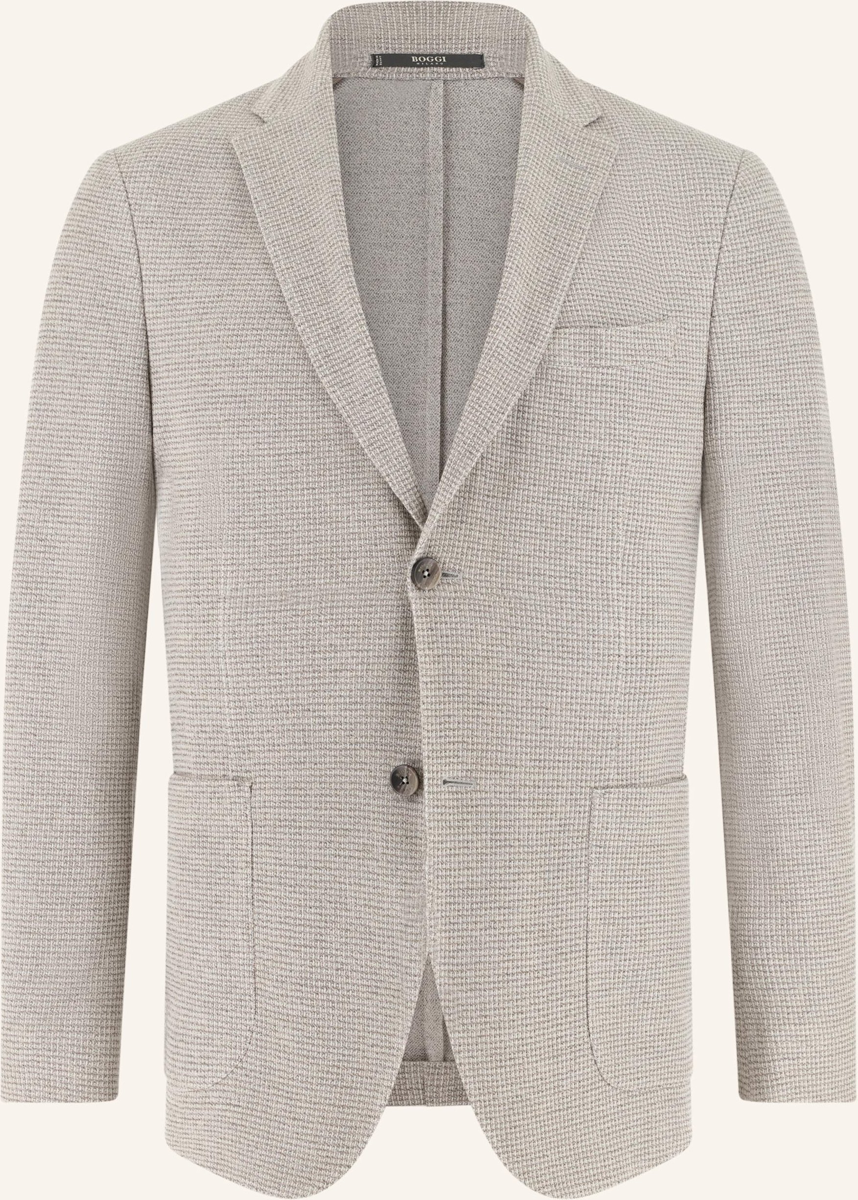 Boggi Milano Sweat-Sakko grau