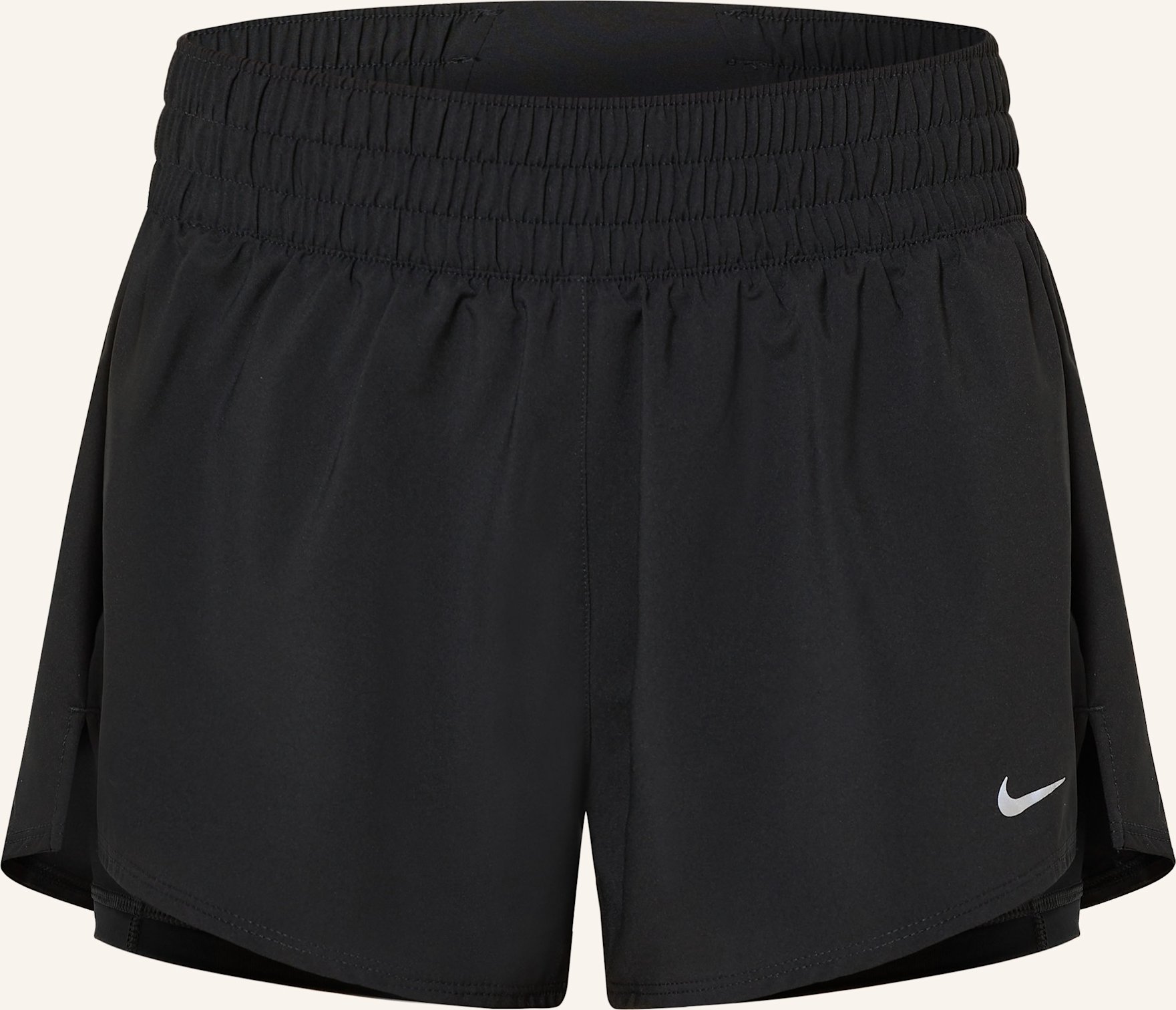 Nike 2-In-1-Trainingsshorts One Dri-Fit schwarz
