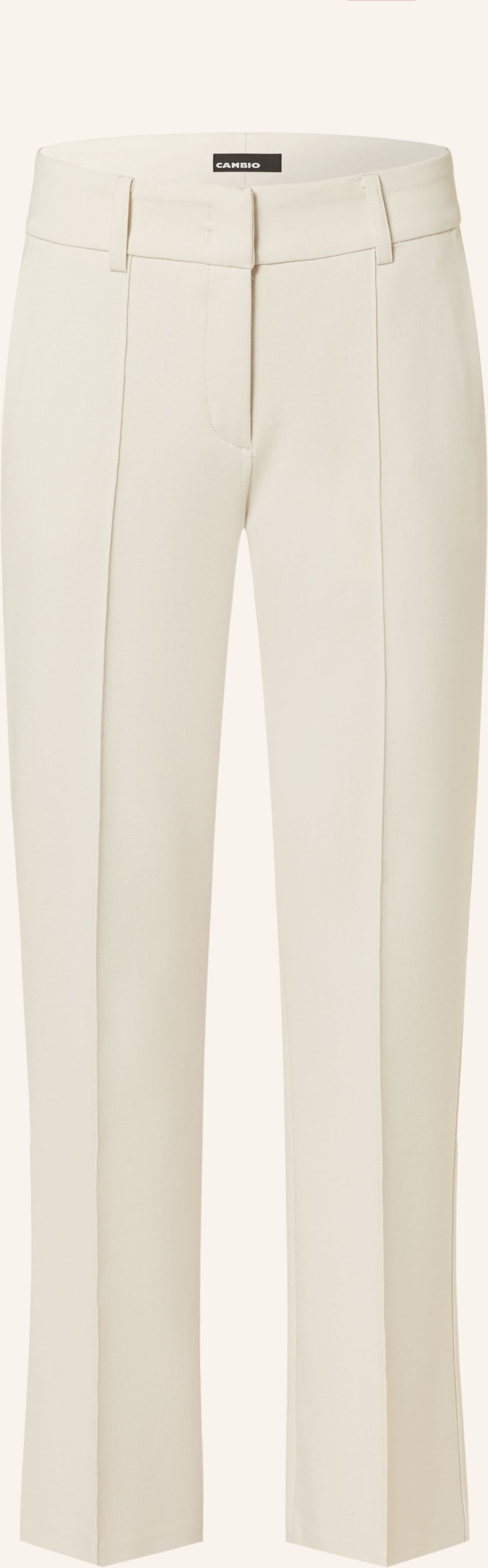 Cambio Bootcut-Hose Farah beige