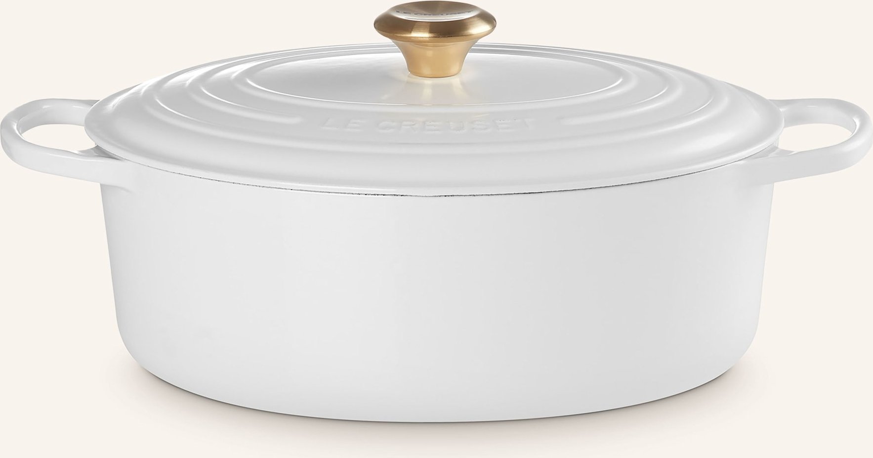 Le Creuset Bräter Signature weiss