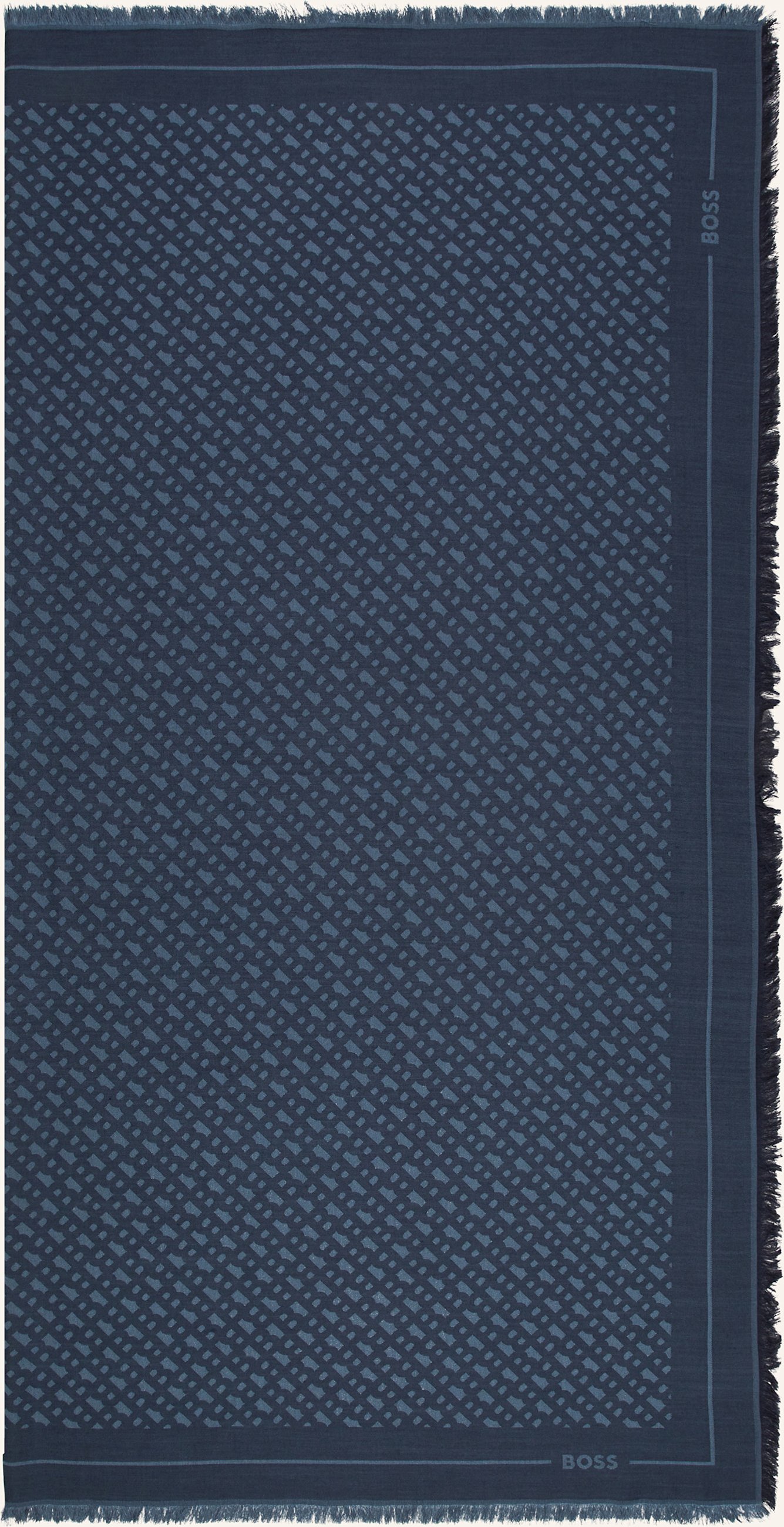 Boss Tuch Ledonia blau