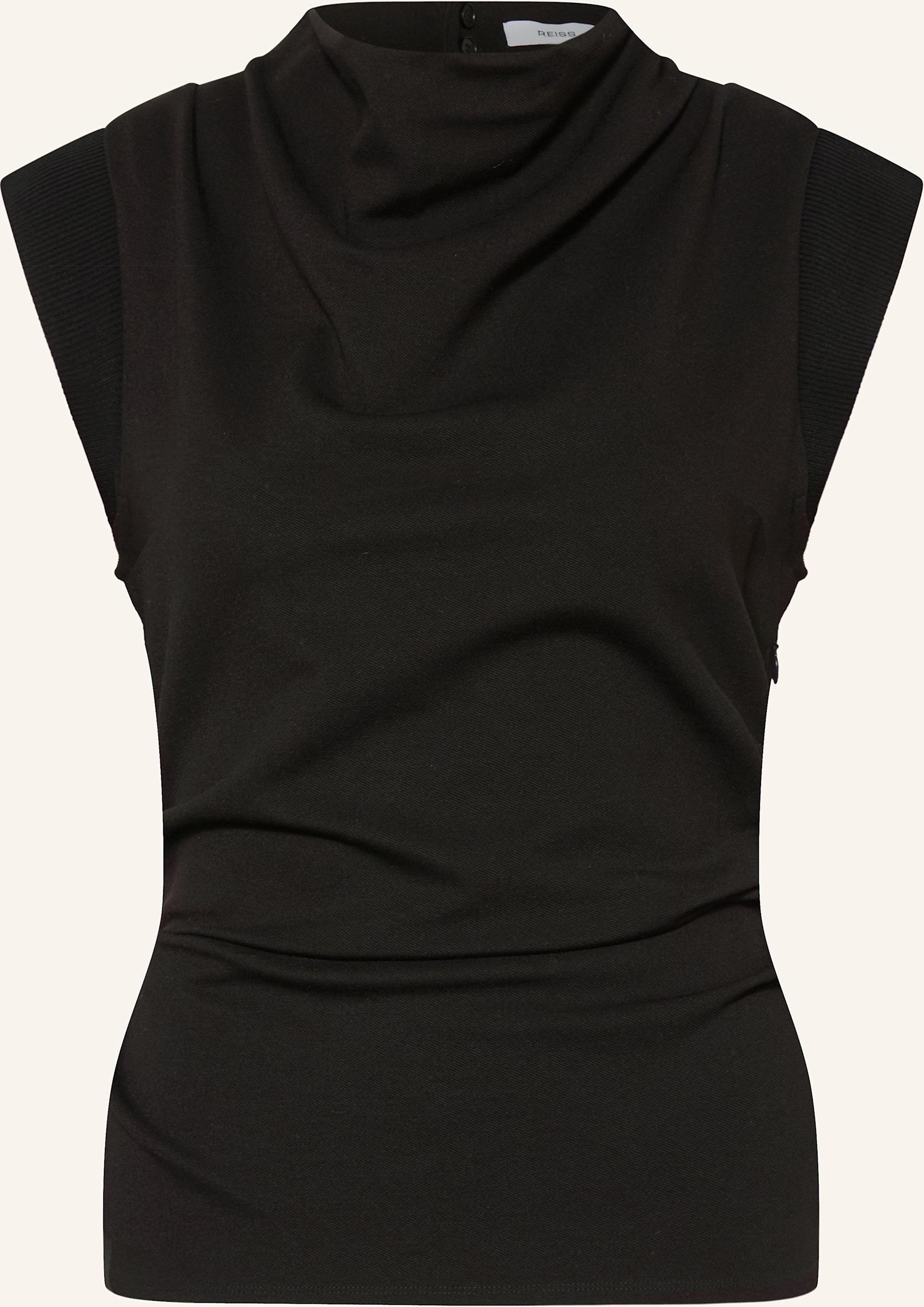 Reiss Top schwarz