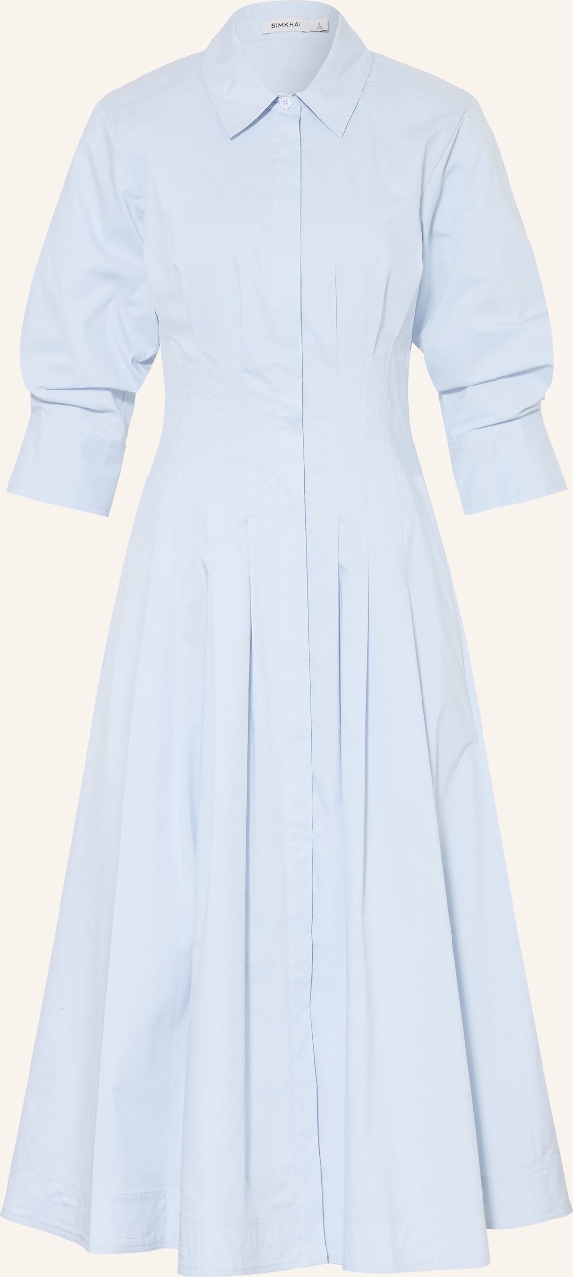 Simkhai Hemdblusenkleid Jazz blau