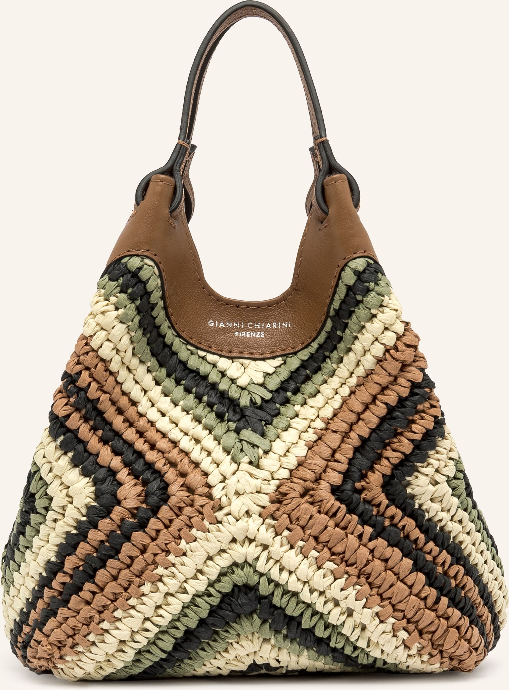 Gianni Chiarini Beuteltasche Dua Mini gruen