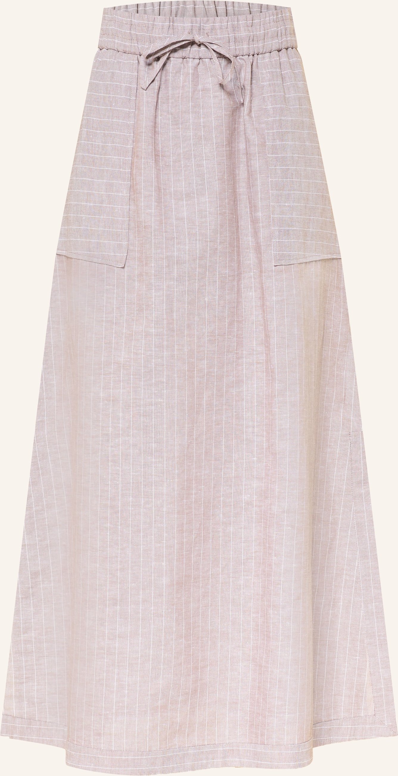 Mm By Max Mara Rock Sumero Mit Leinen braun