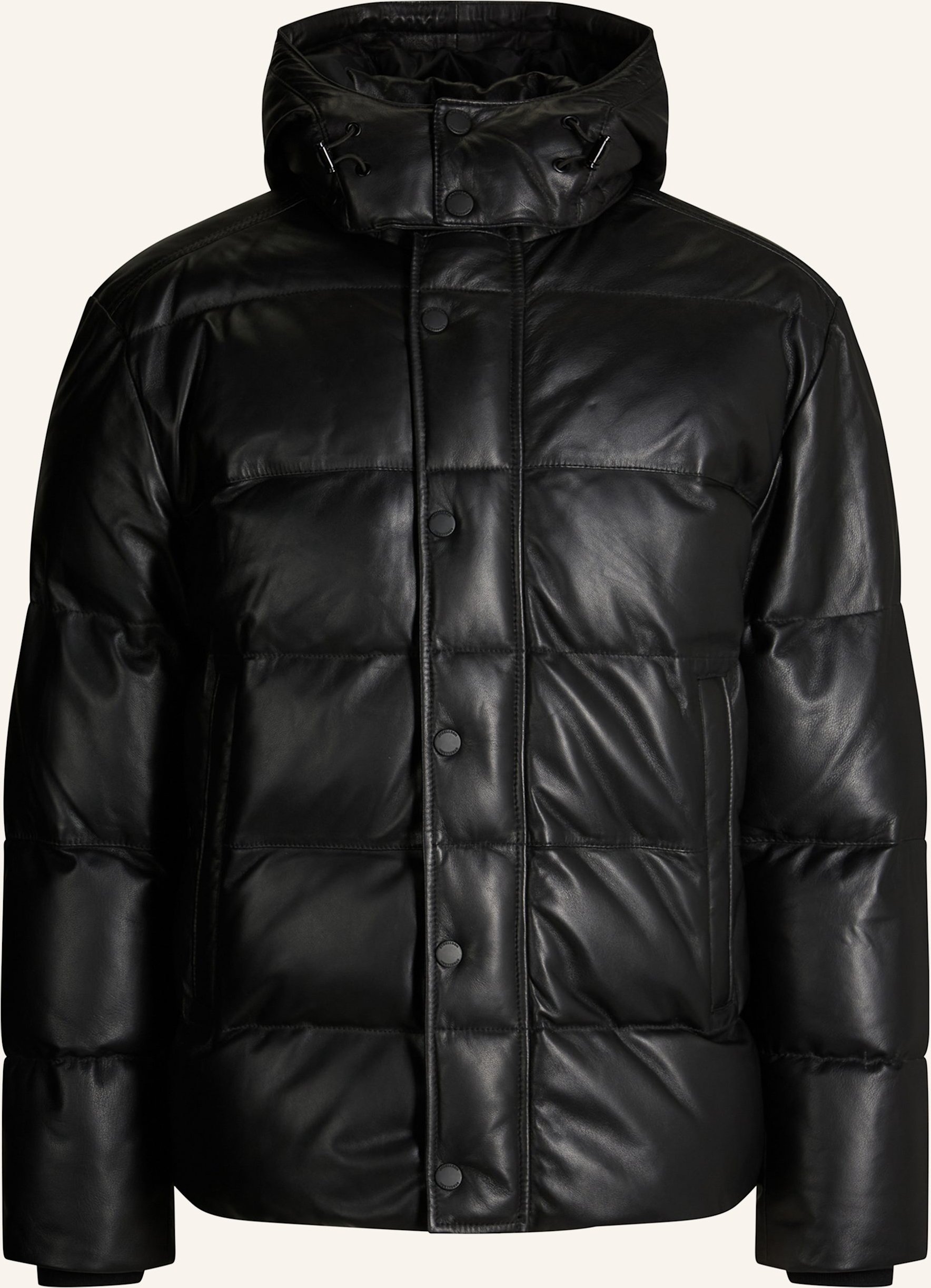 Strellson Lederjacke Bodio schwarz
