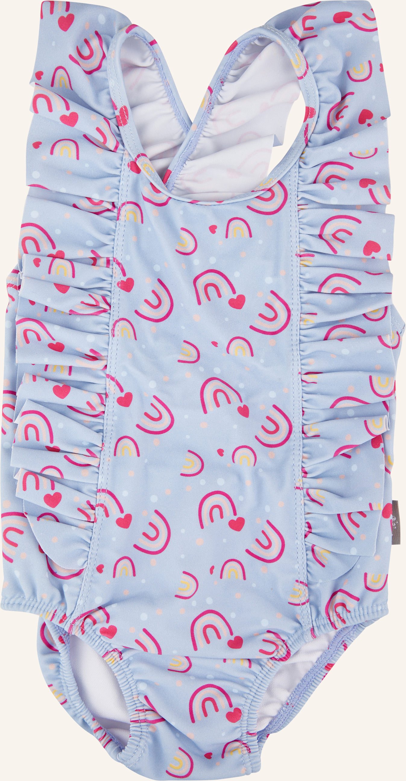 Sterntaler Badeanzug Volants blau