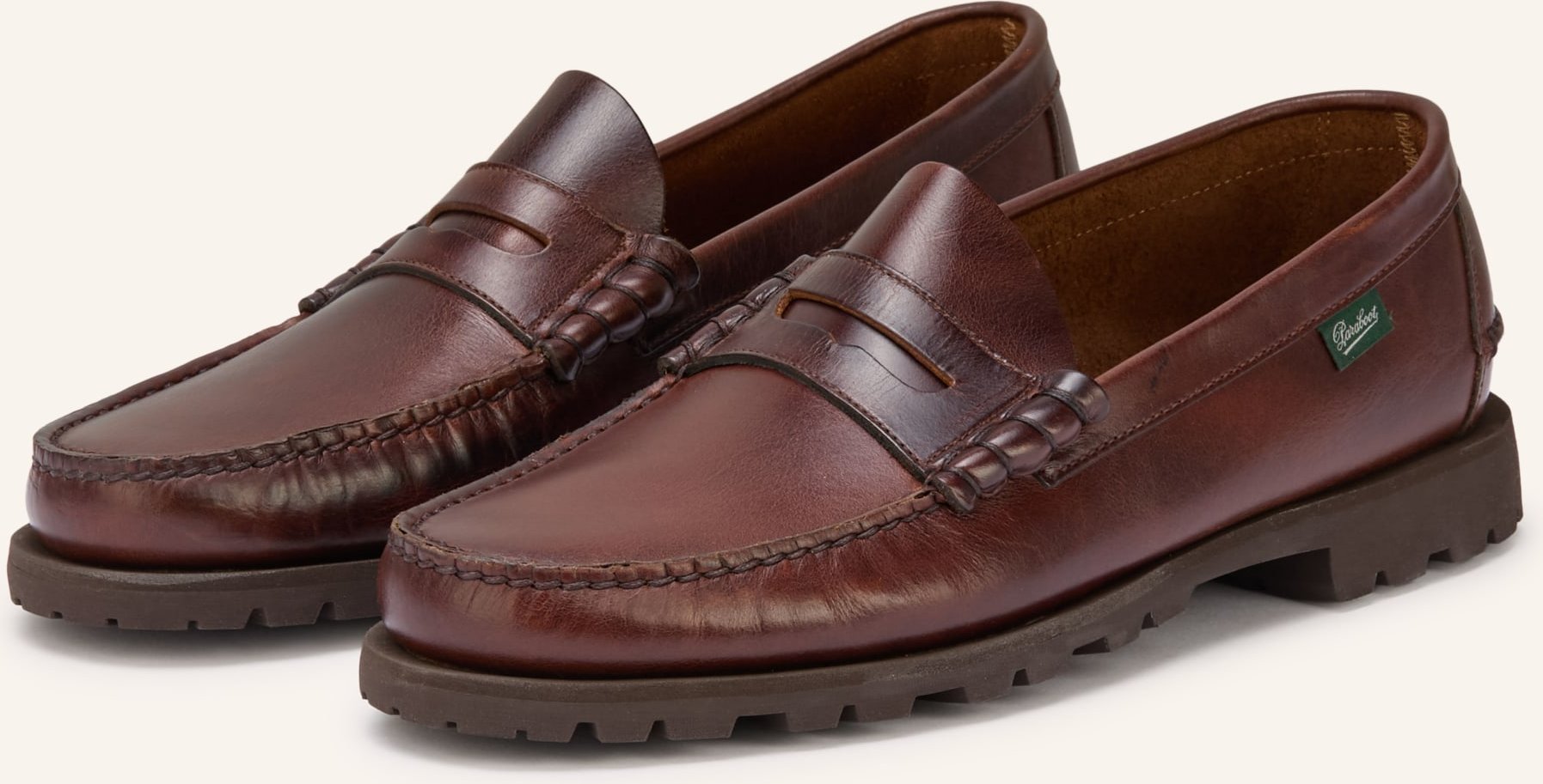 Paraboot Penny-Loafer Coraux braun