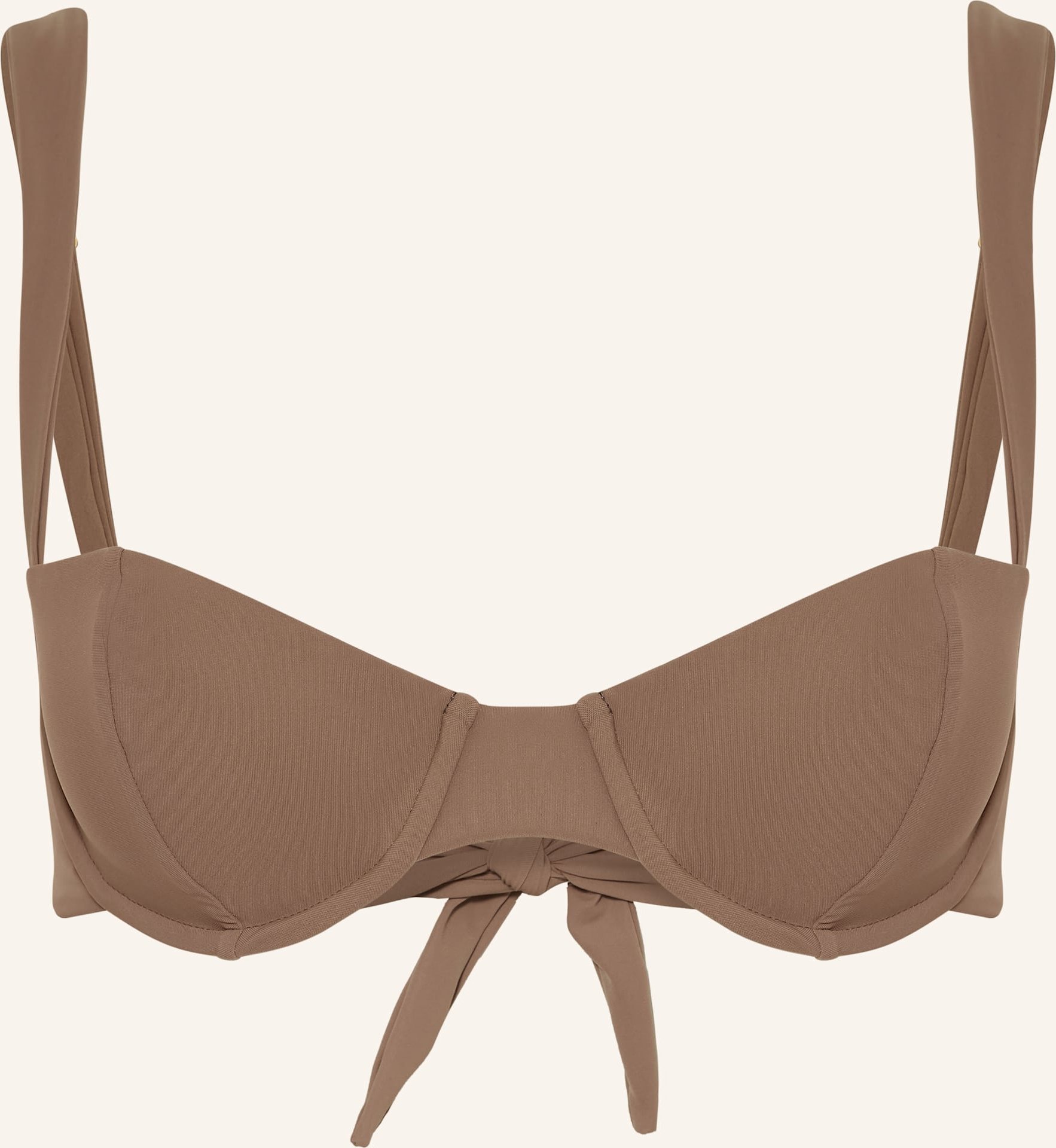 By Aylin Koenig Bügel-Bikini-Top Hedi braun