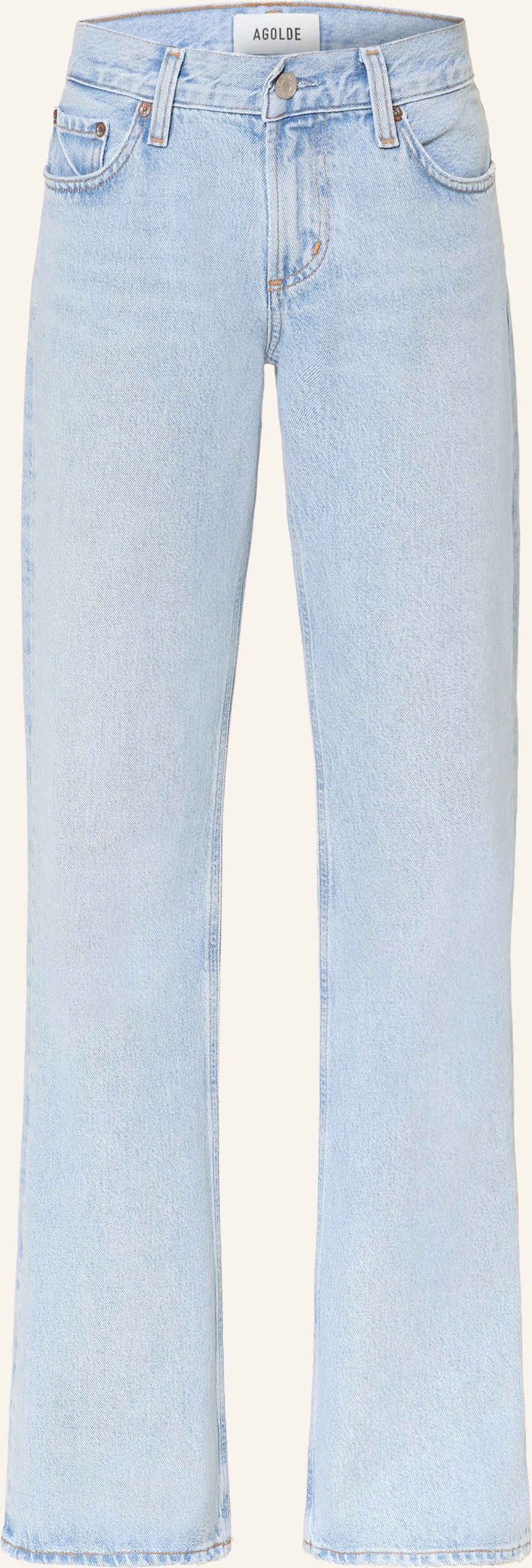 Agolde Bootcut Jeans blau