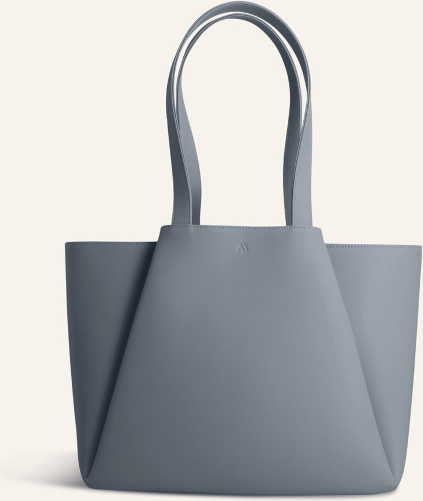 Kaai Schultertasche Midi Pyramid blau