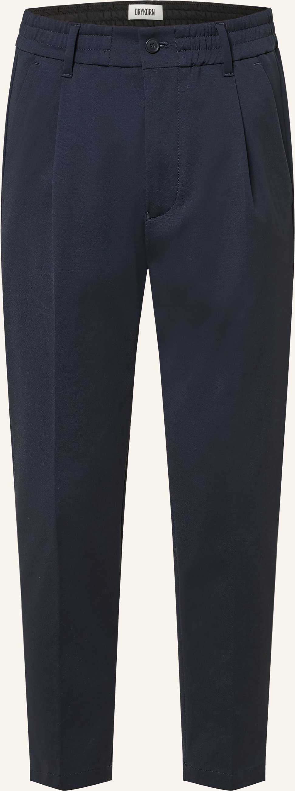 Drykorn Anzughose Chasy Regular Fit Mit Verkürzter Beinlänge blau