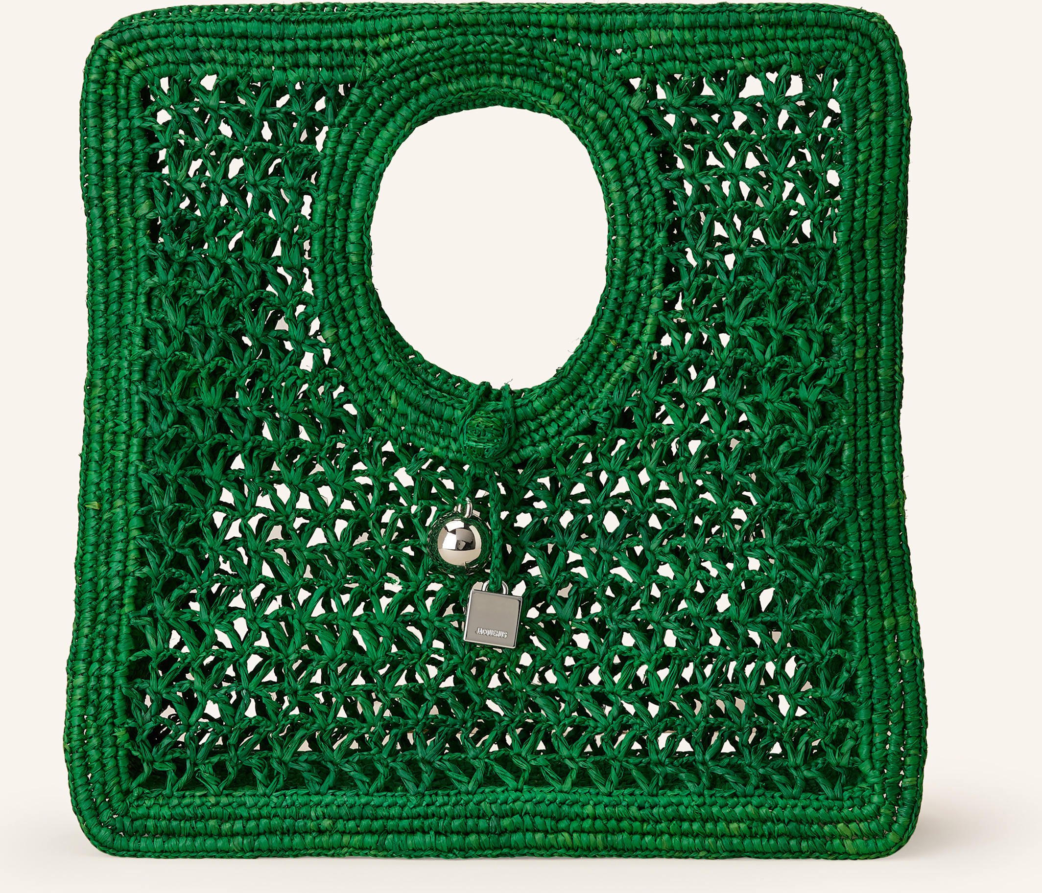 Jacquemus Shopper Le Petit Carre Spiaggia gruen