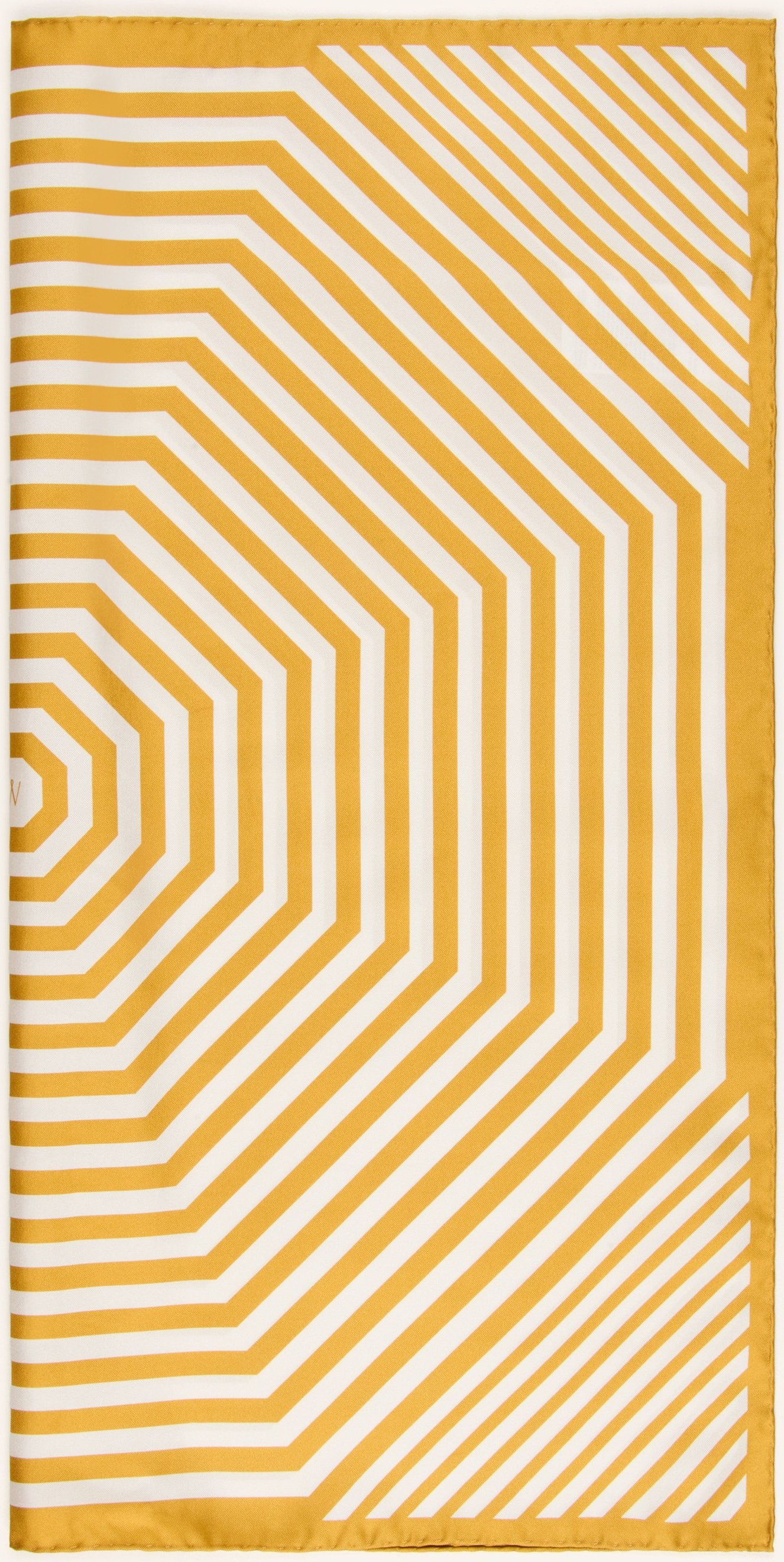 Windsor. Seidentuch gelb