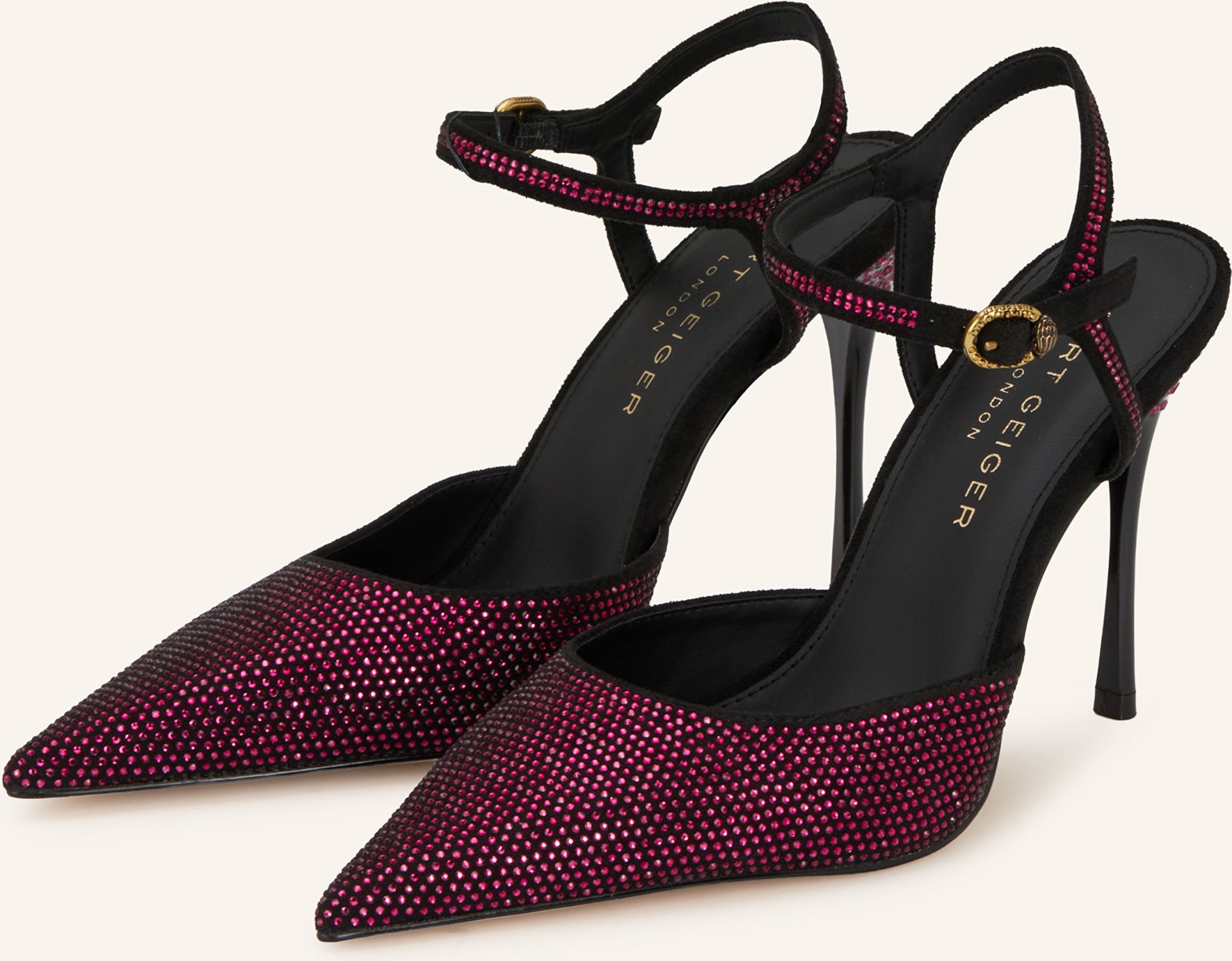 Kurt Geiger Slingpumps Mayfair Mit Schmucksteinen pink