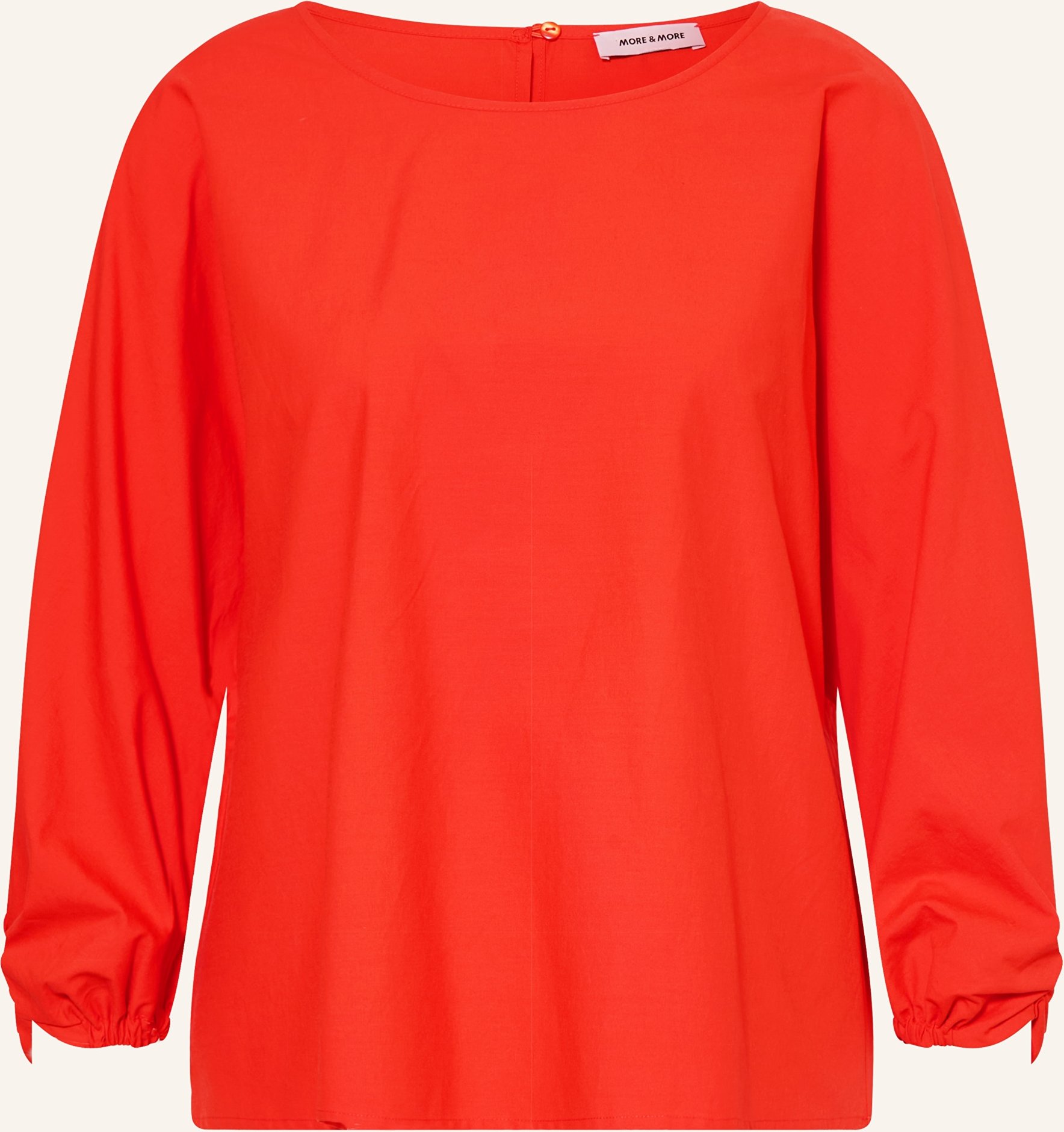More & More Blusenshirt Mit 3/4-Arm rot