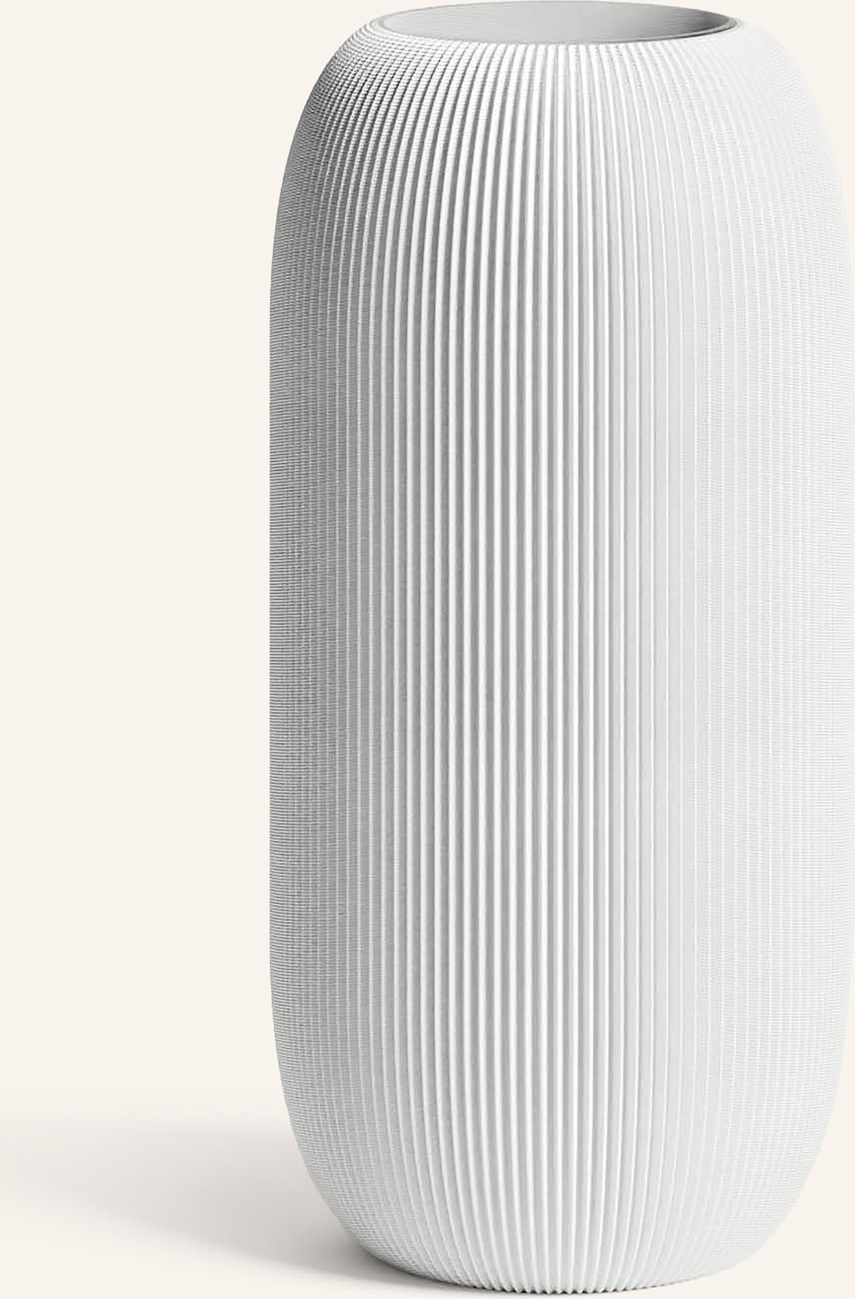 Dennismaass Vase Pille Medium weiss