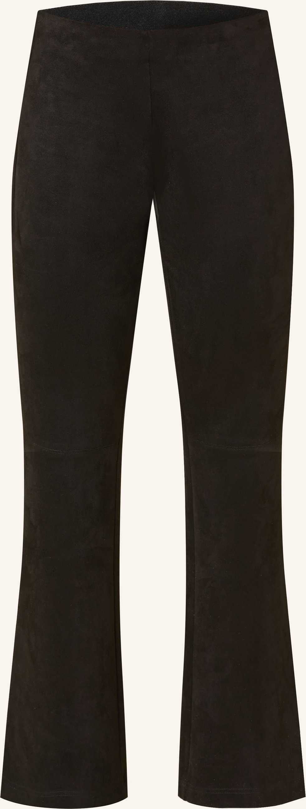 Mrs & Hugs Hose In Lederoptik schwarz