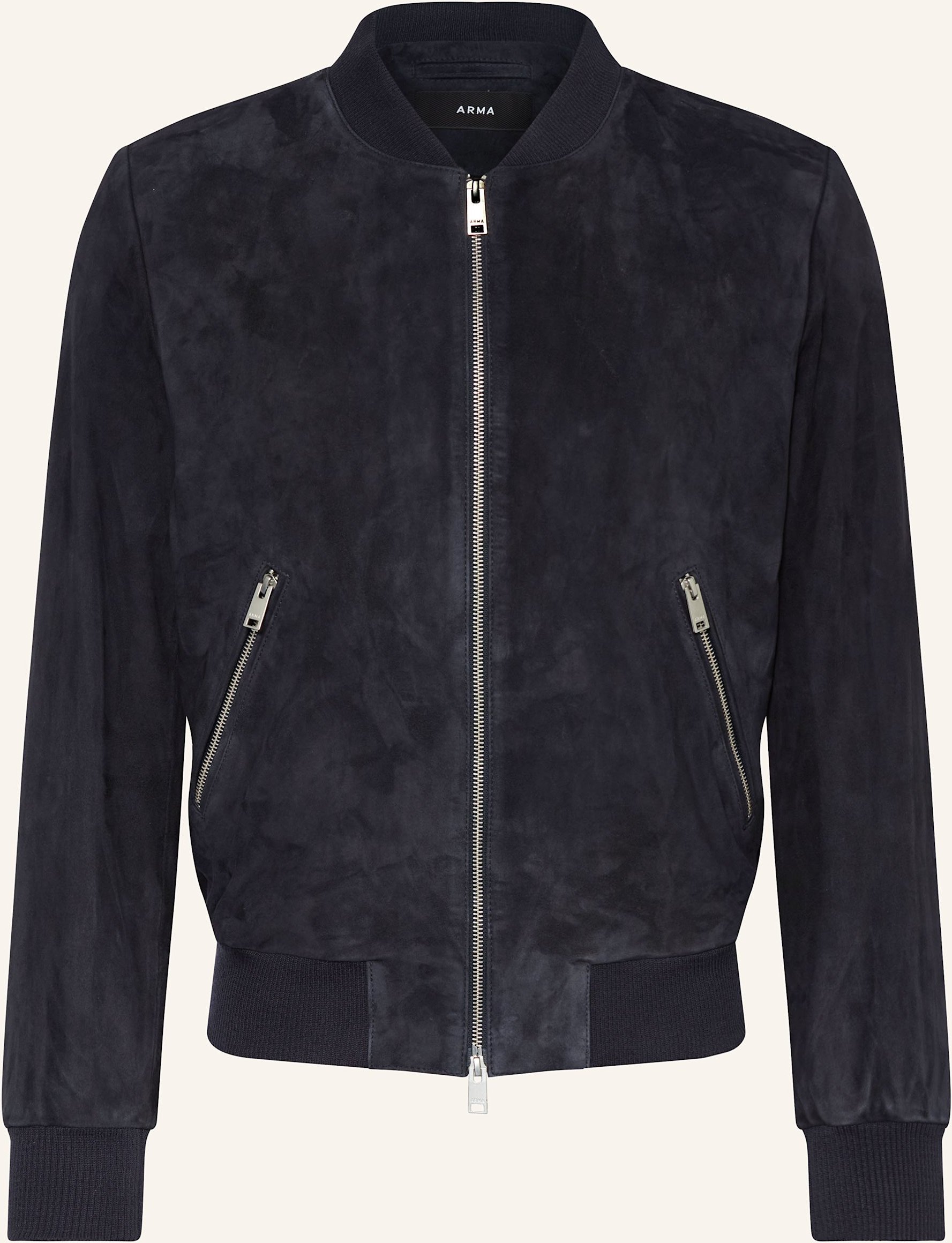 Arma Lederblouson Didier blau