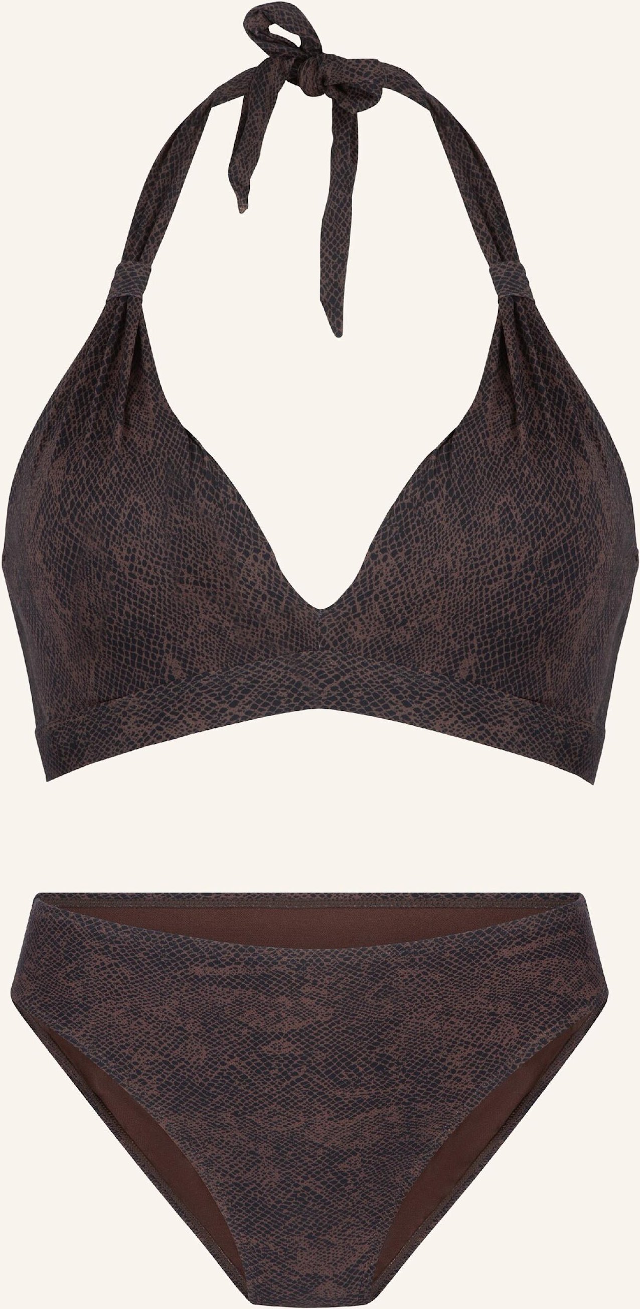 Lingadore Triangle Padded Bikiniset braun