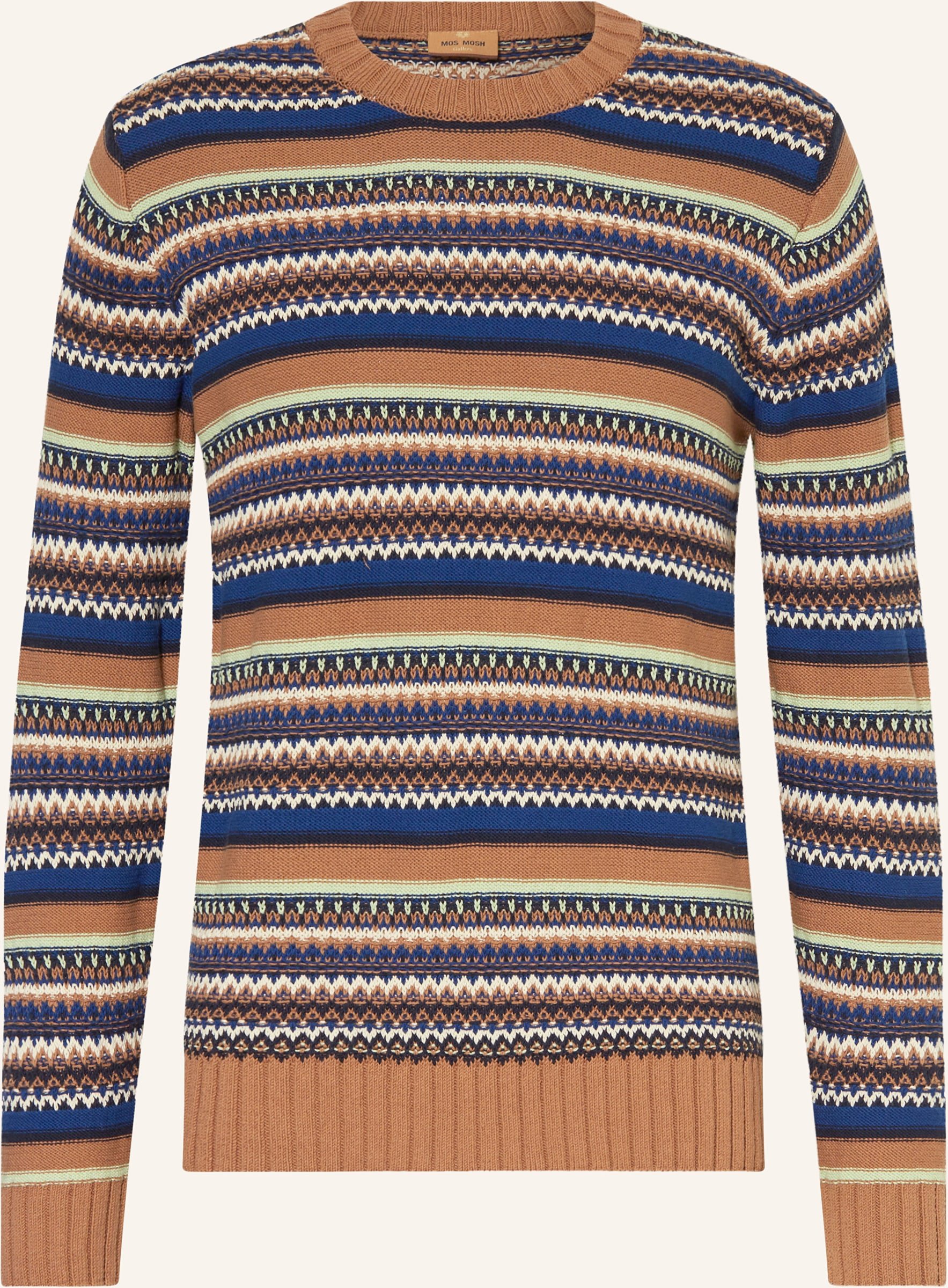 Mos Mosh Gallery Pullover Mmgaldo braun