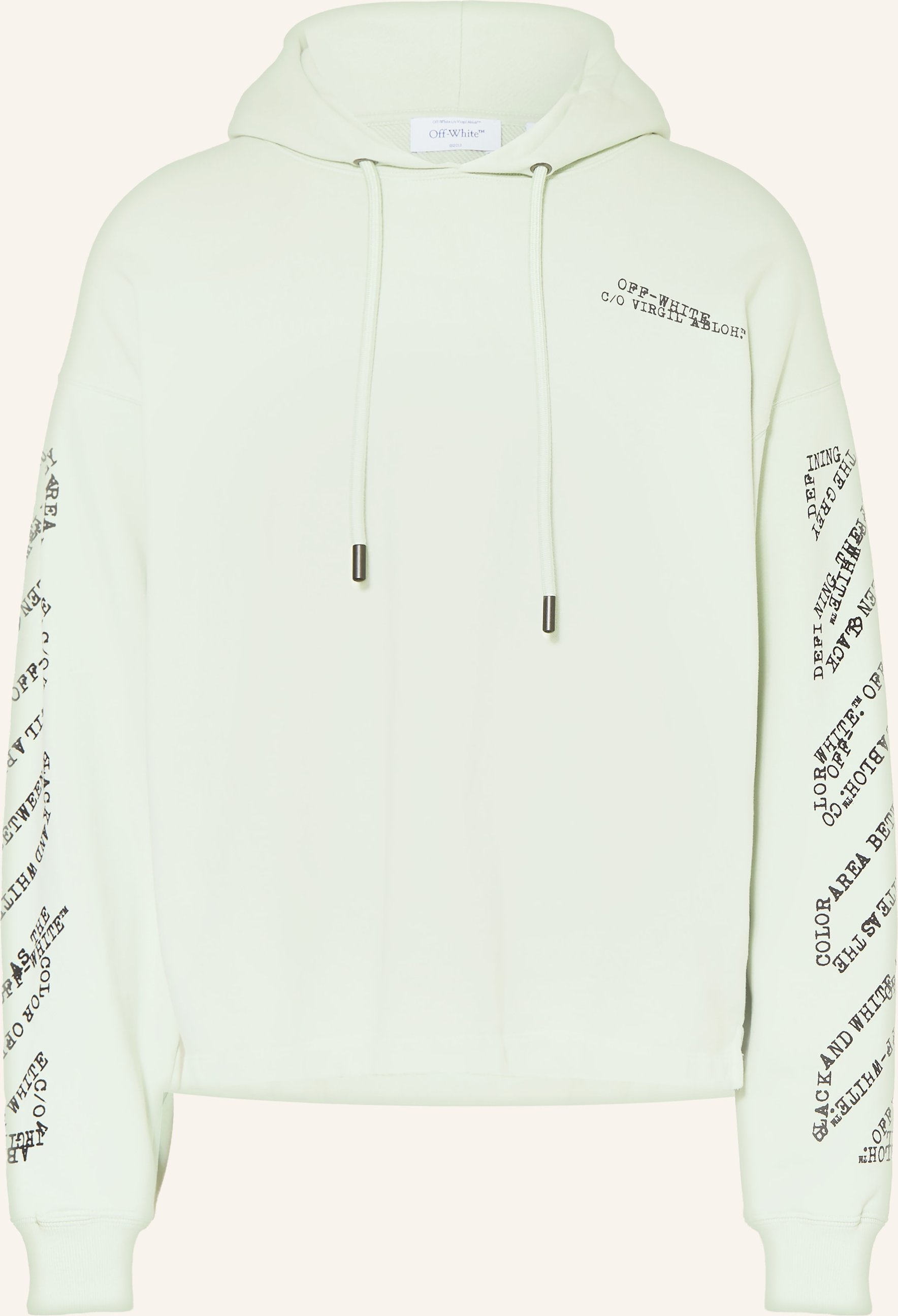 Off-White Hoodie gruen