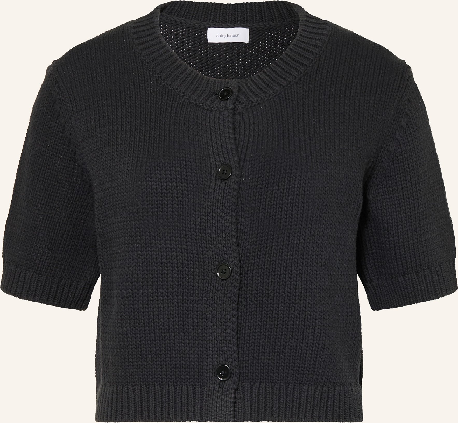 Darling Harbour Strickjacke schwarz