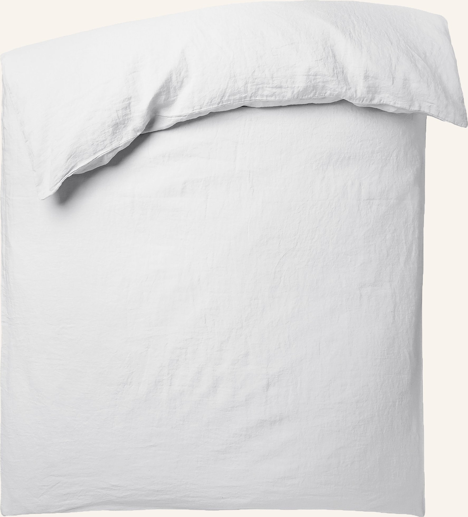 Zoeppritz Bettbezug Stay Aus Leinen grau