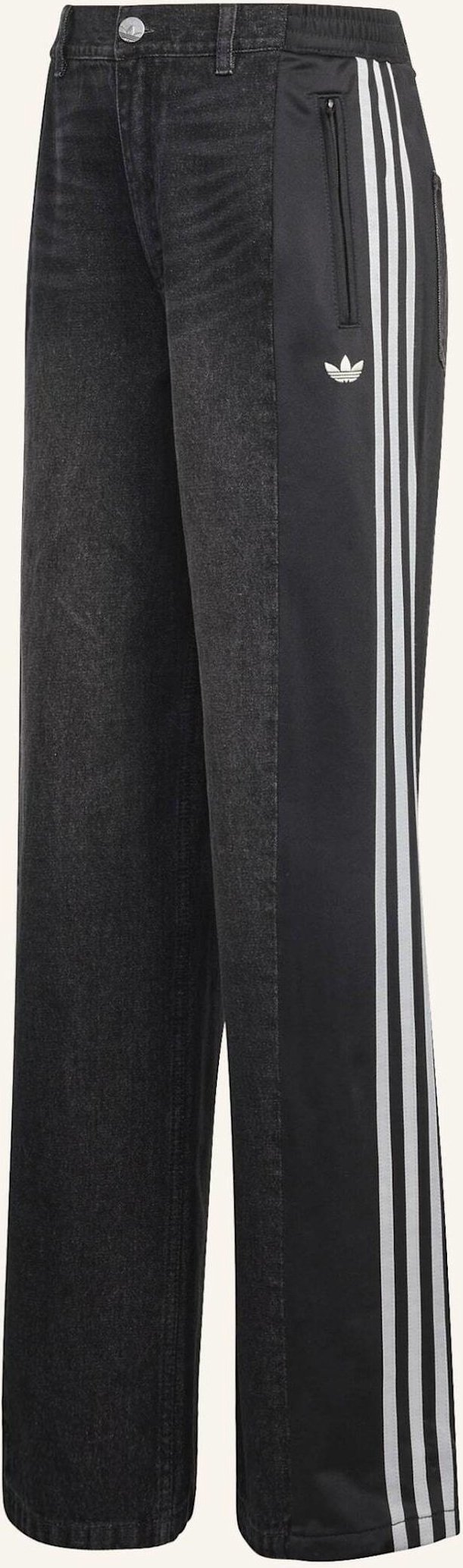 Adidas Originals Adidas Originals Athletic Dept Denim Firebird Hose schwarz