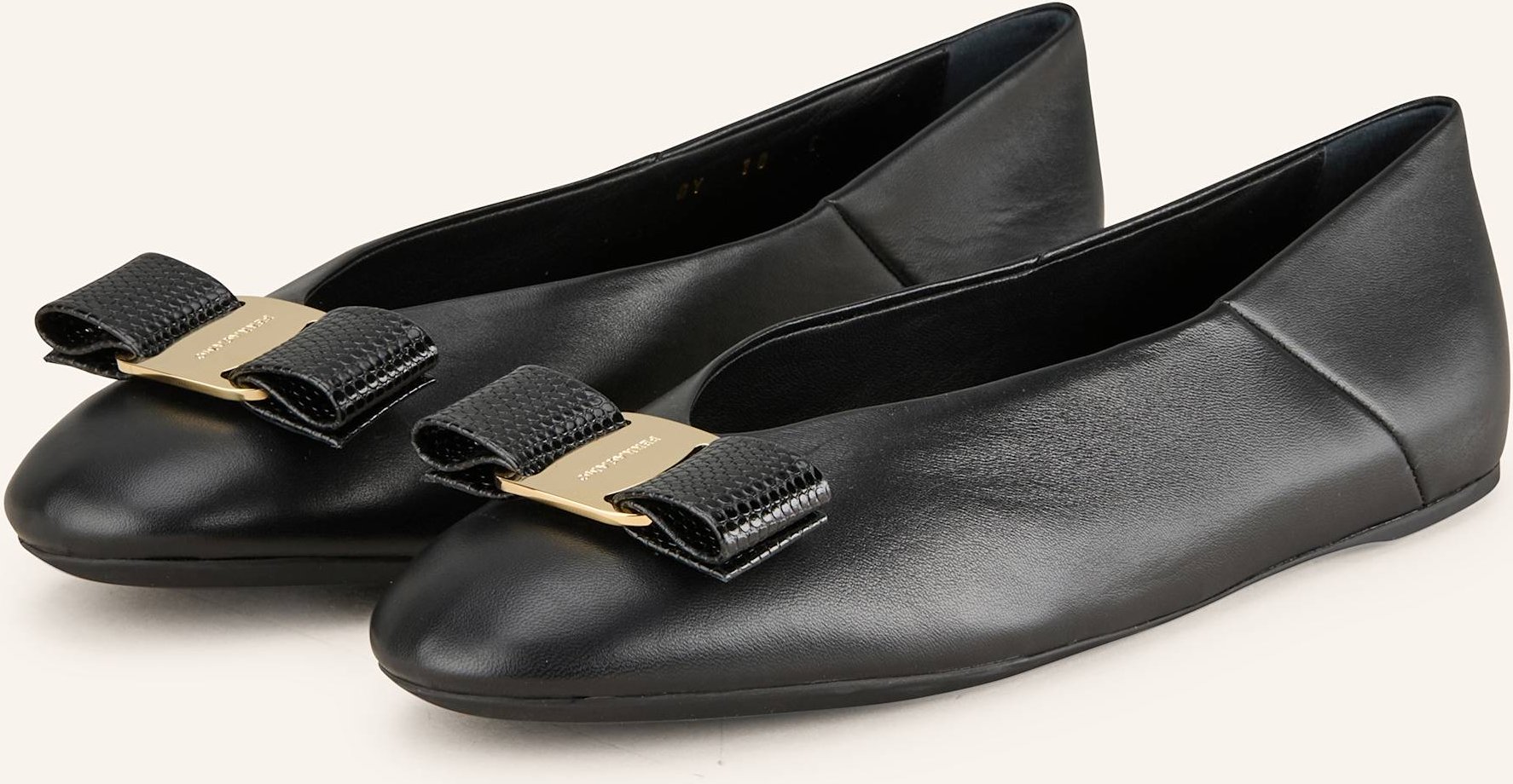 Ferragamo Ballerinas Vanna schwarz