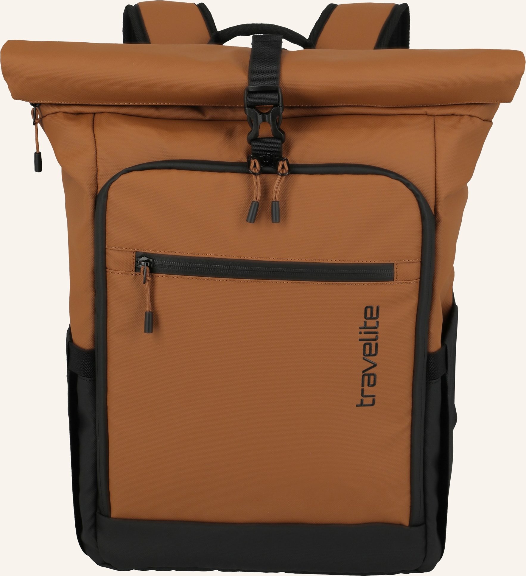 Travelite Rucksack Briize Roll Up 24 L Mit Laptop-Fach braun