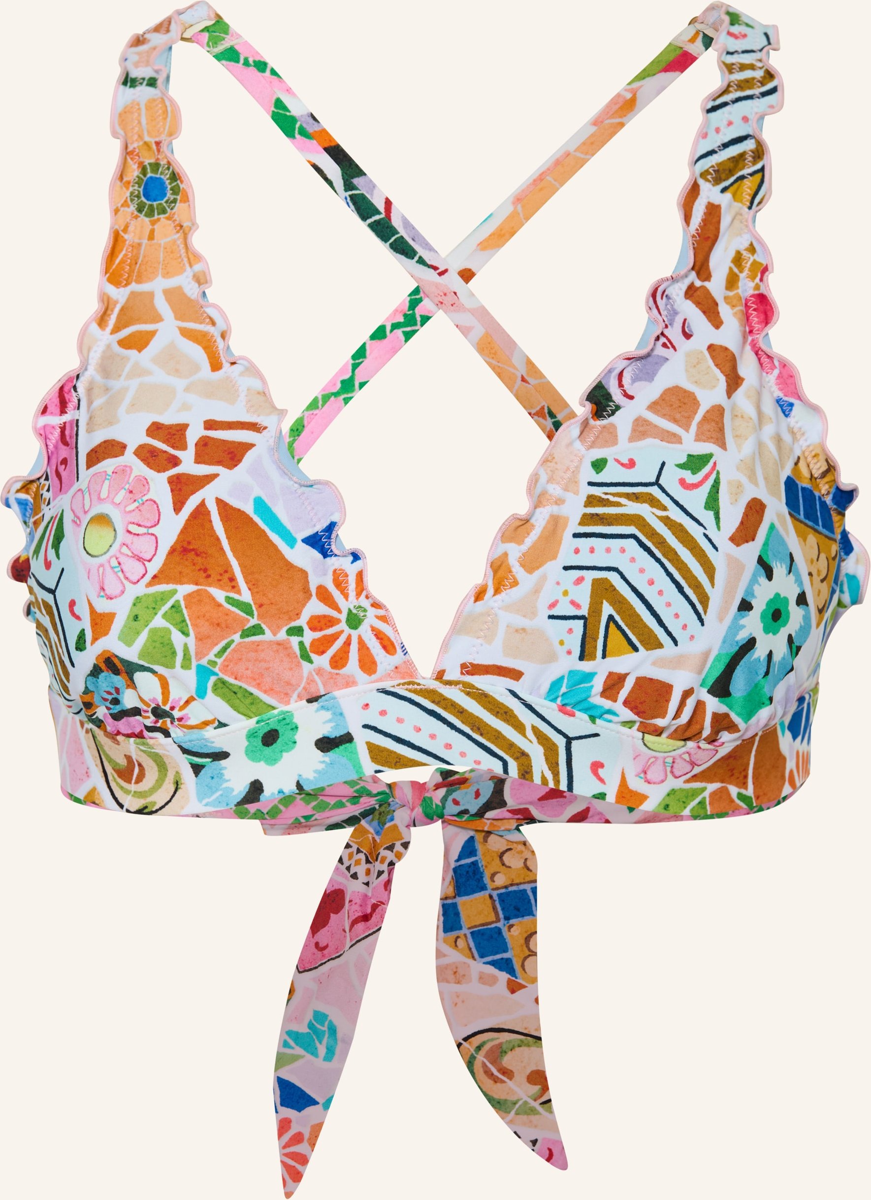 Seafolly Bralette-Bikini-Top Beachbohème pink