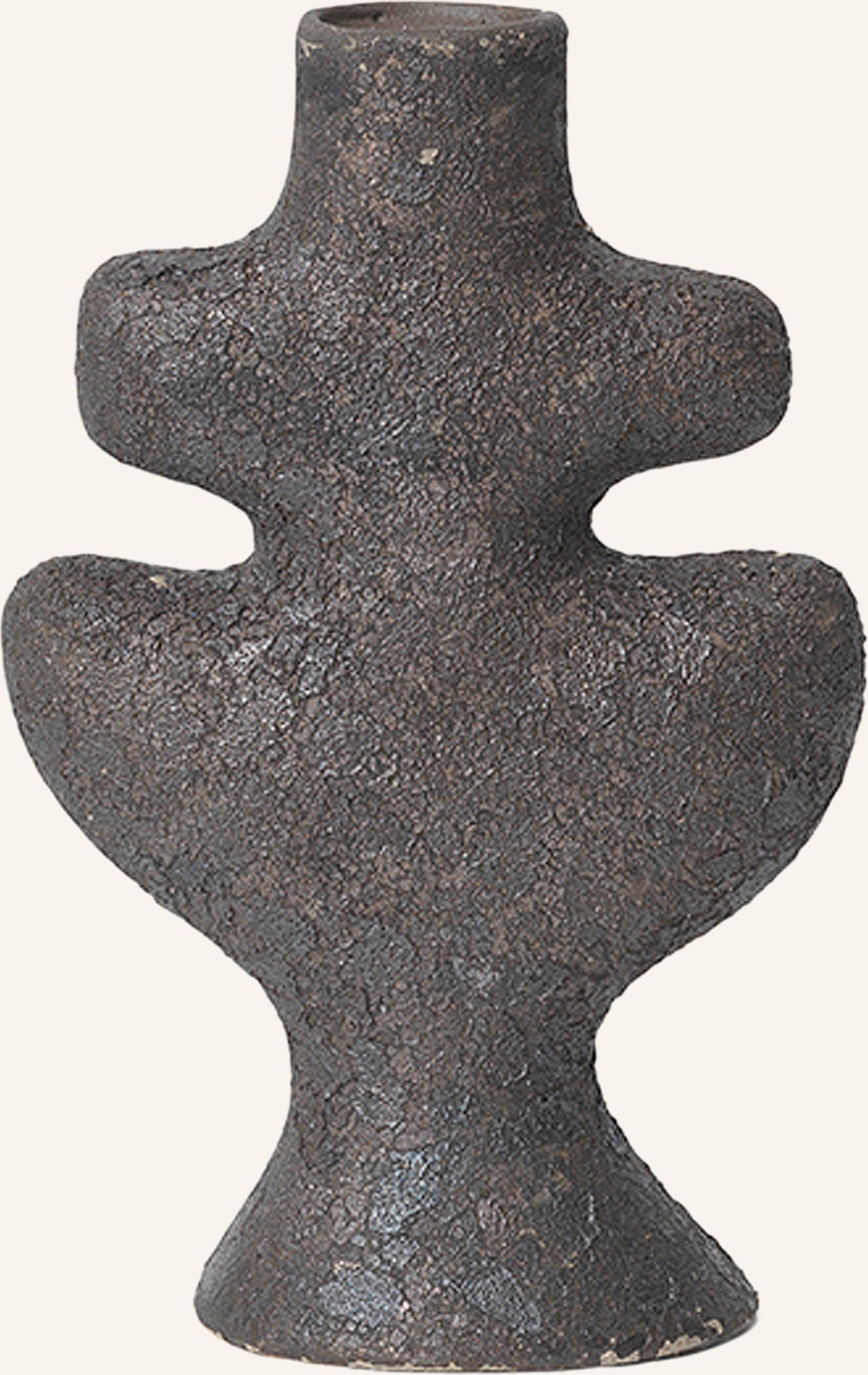 Ferm Living Kerzenhalter Yara Small grau